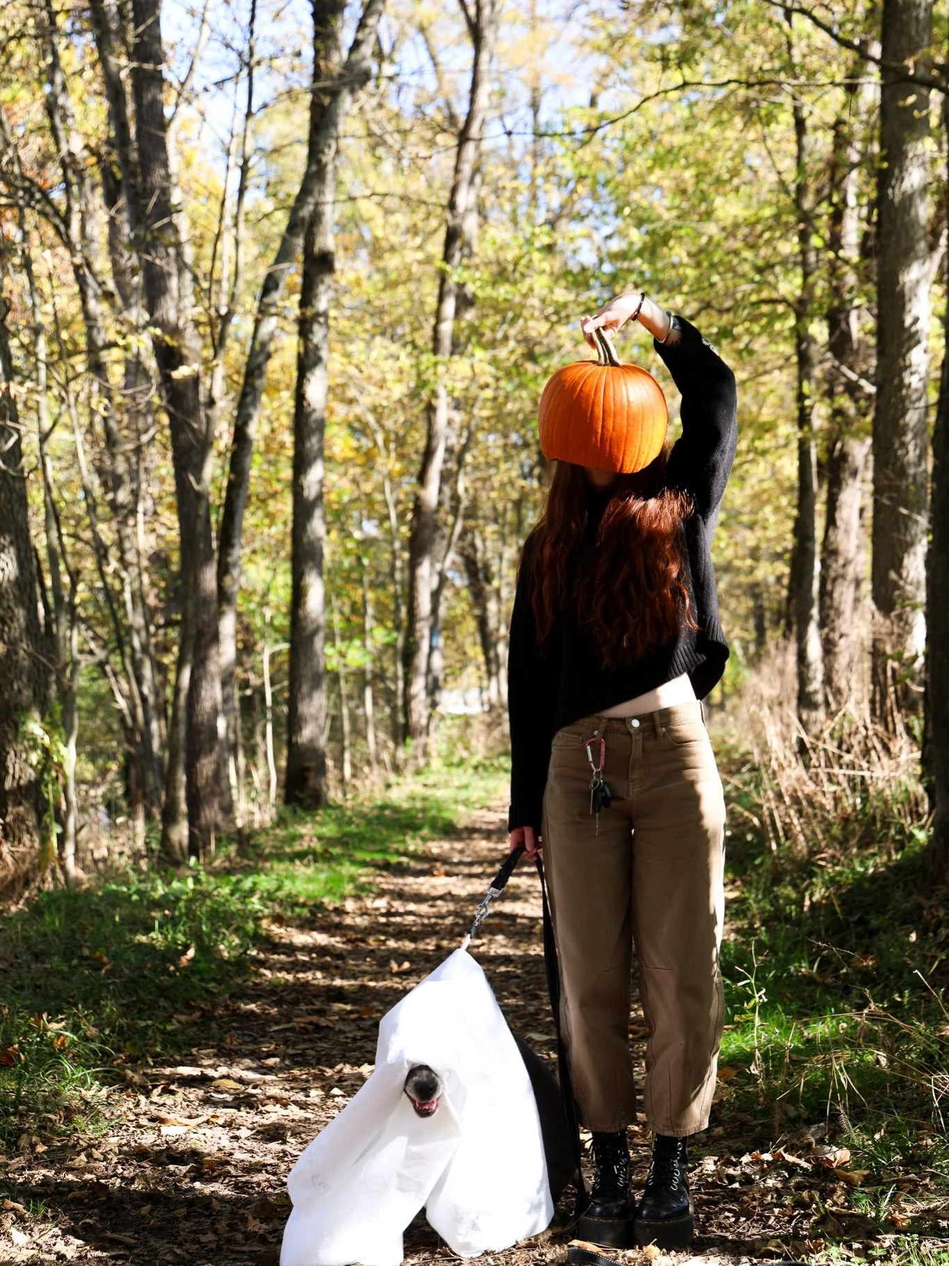 Indigo understood the assignment. Unfortunately, the ghost costume came with zero haunting abilities and a strict 8 PM bedtime.

swipe to see our very own sleepy paralysis demon 👻

AND WILL will see you in Lewisburg this Saturday for mask-ca-rade in