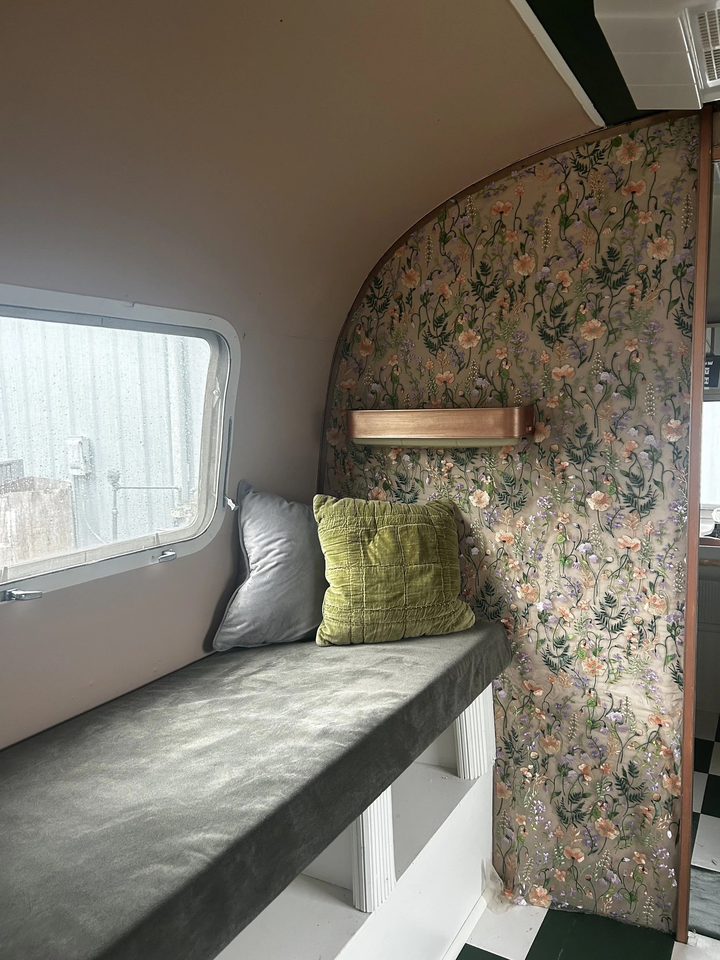 back room of the airstream lounge