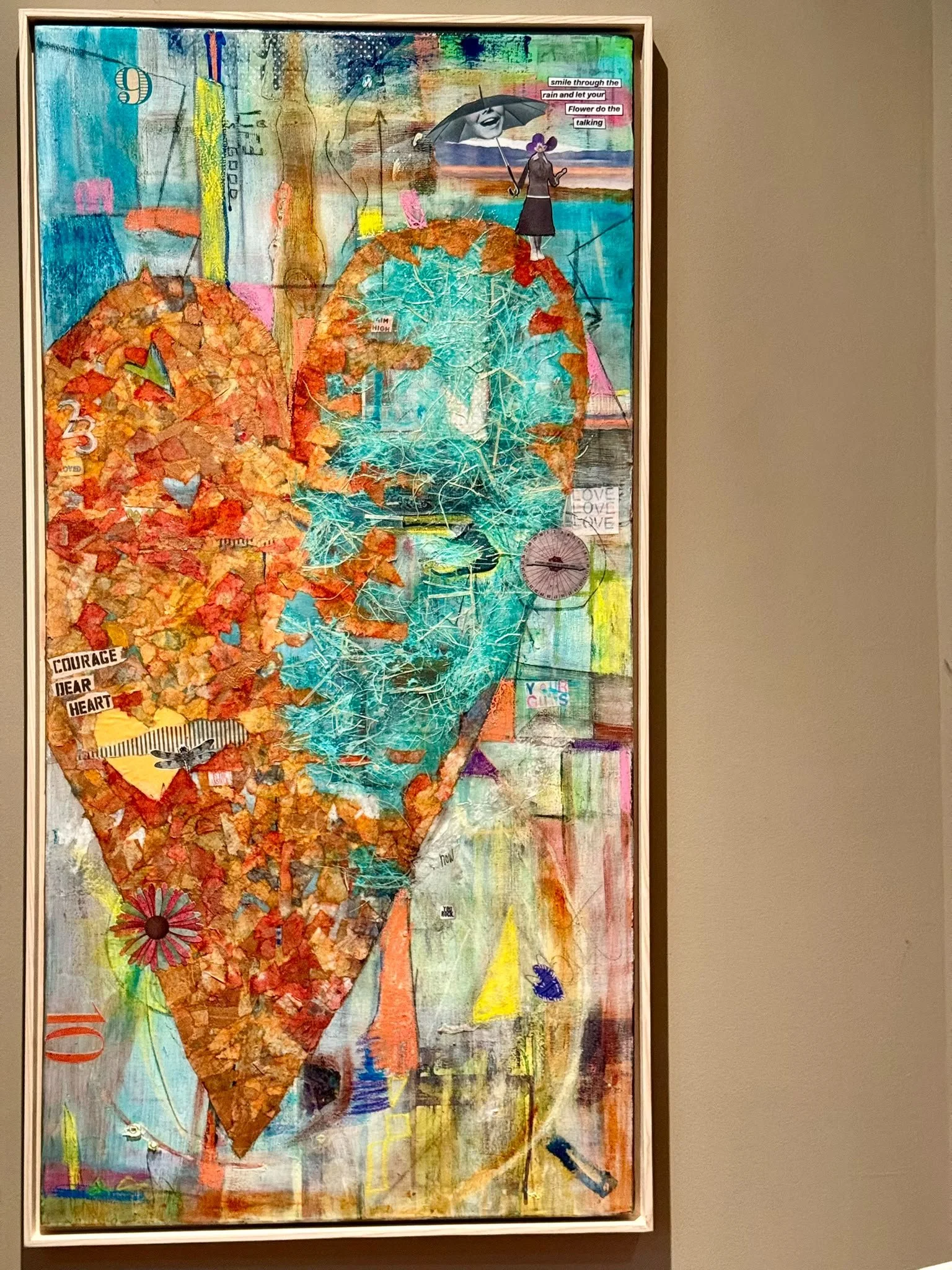 Courage, dear heart 48x24