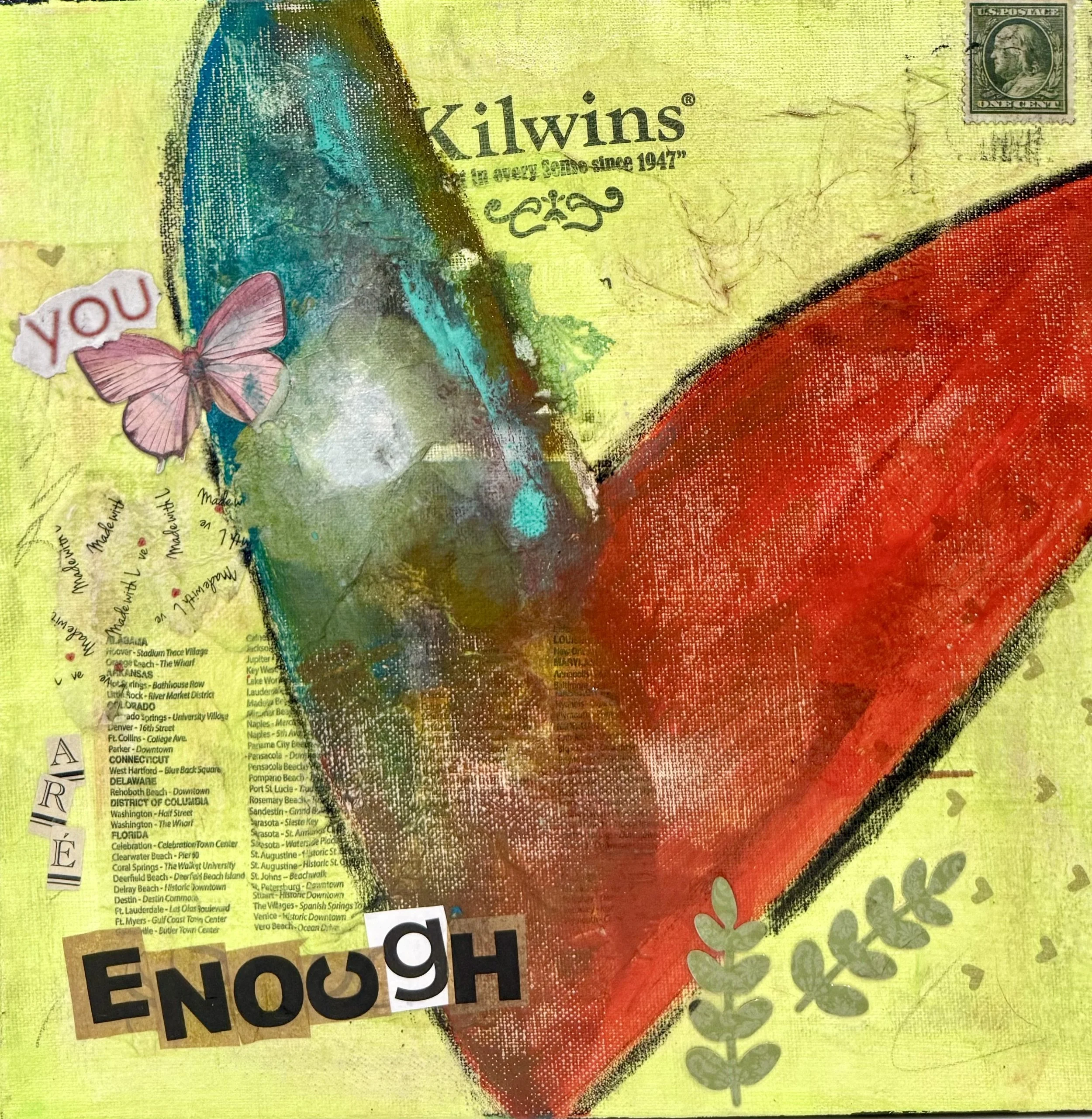 You are Enough 12x12