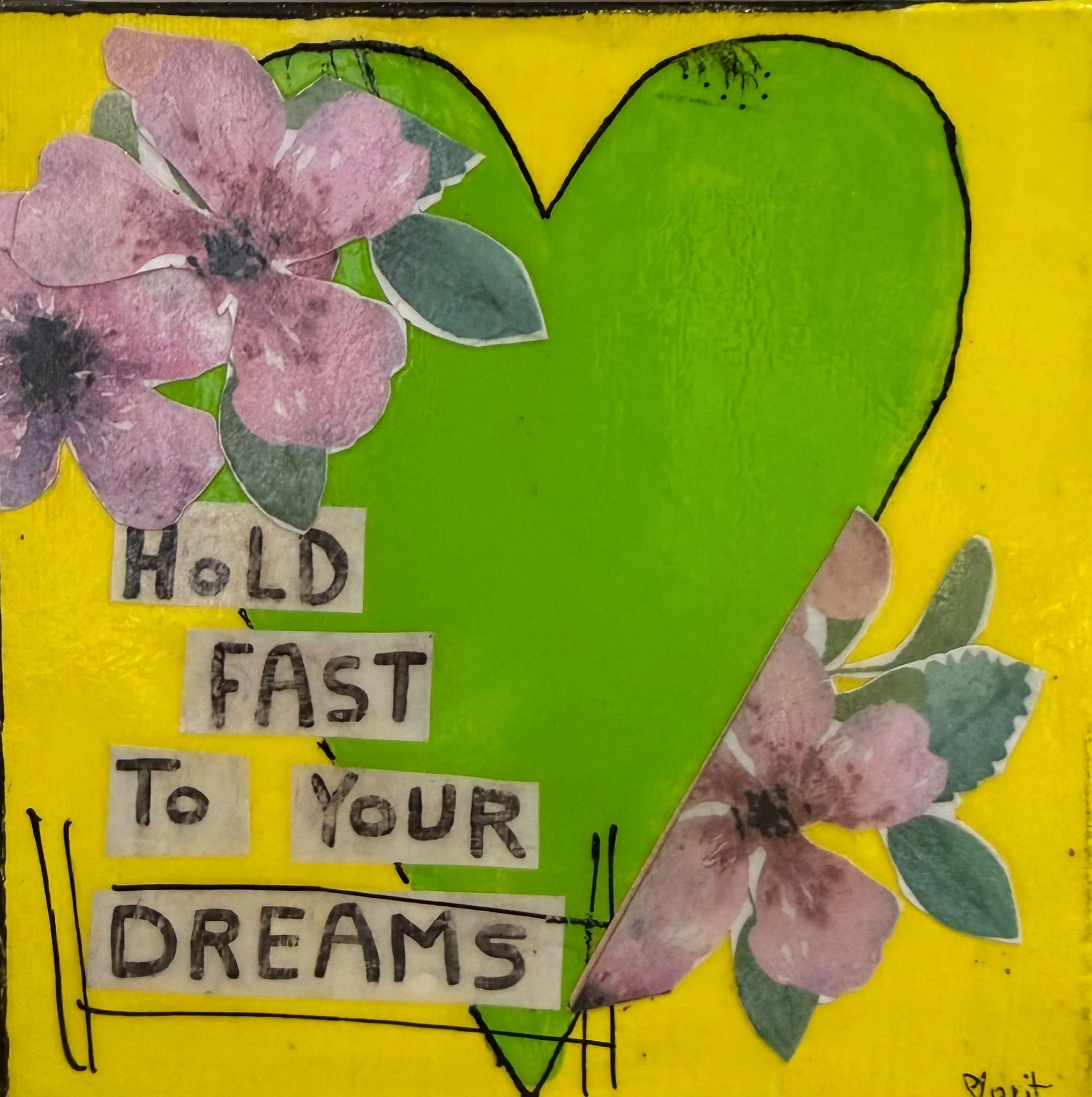 Hold Fast to Tour Dreams 6x6
