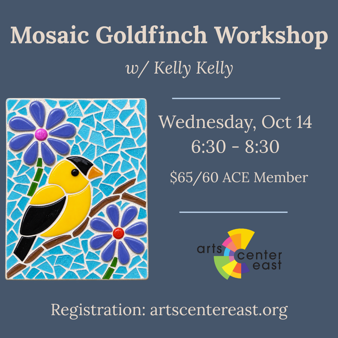 Mosaic Goldfinch Workshop