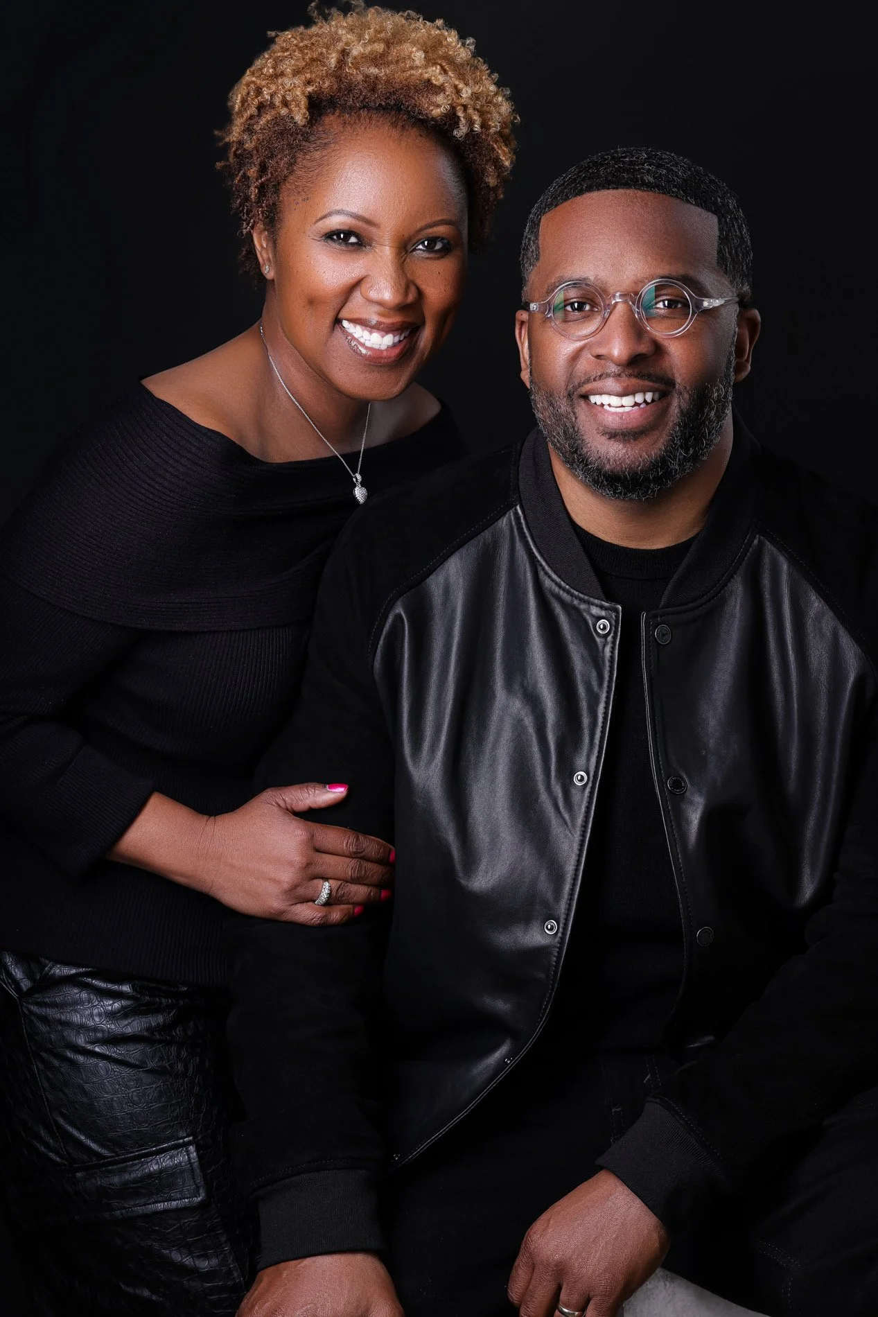 Married couple Rufus and Jamila Chambers