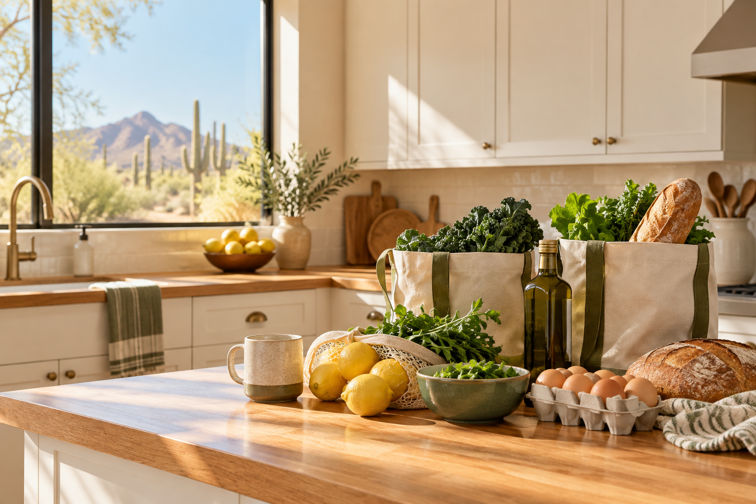 Snowbird Kitchen Essentials: What to Keep at Your Arizona Home