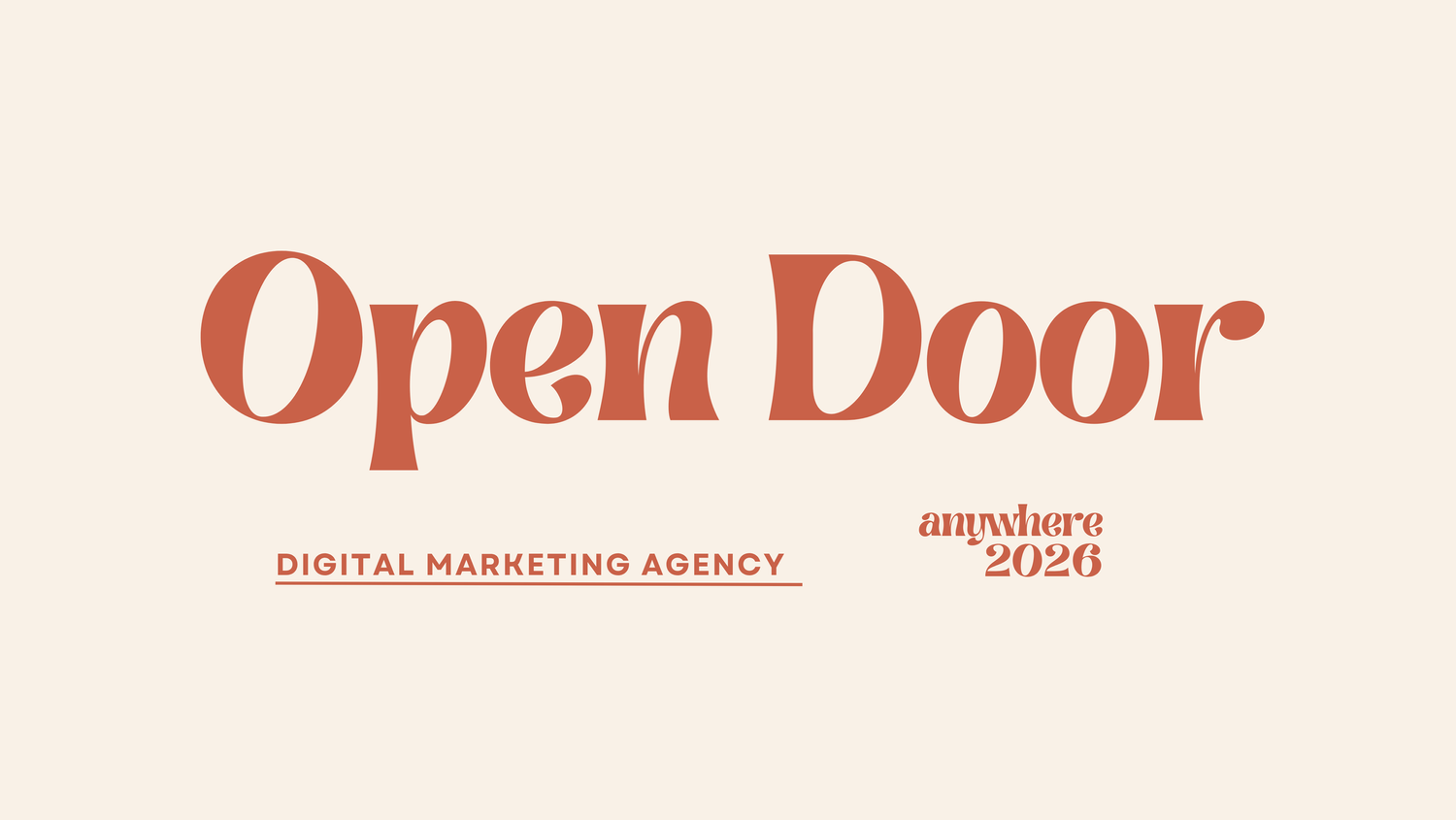 Open The Door To Better Marketing