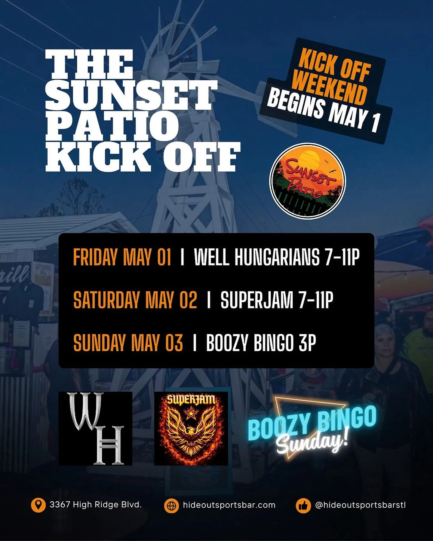 ‼️ TABLE RESERVATIONS ARE OPEN ‼️ The Sunset Patio remodel is done &amp; we&rsquo;re ready for a kick 🍑 weekend 🙌 

If you&rsquo;ve already purchased a table, your reservation is safe!! You&rsquo;ll receive an email with updates. To reserve your sp