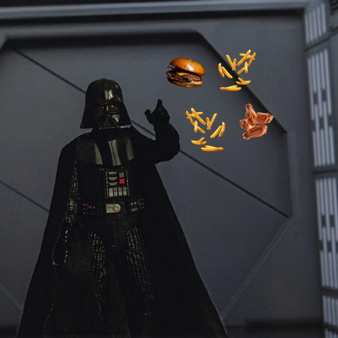 🌌 MAY THE FOURTH BY WITH YOU 🌌 Monday it is. Eat you must. 

🍔 Double Smash Burger + Krack Fries $12.99
🍗 HALF PRICE Chicken Wings ALL DAYYY