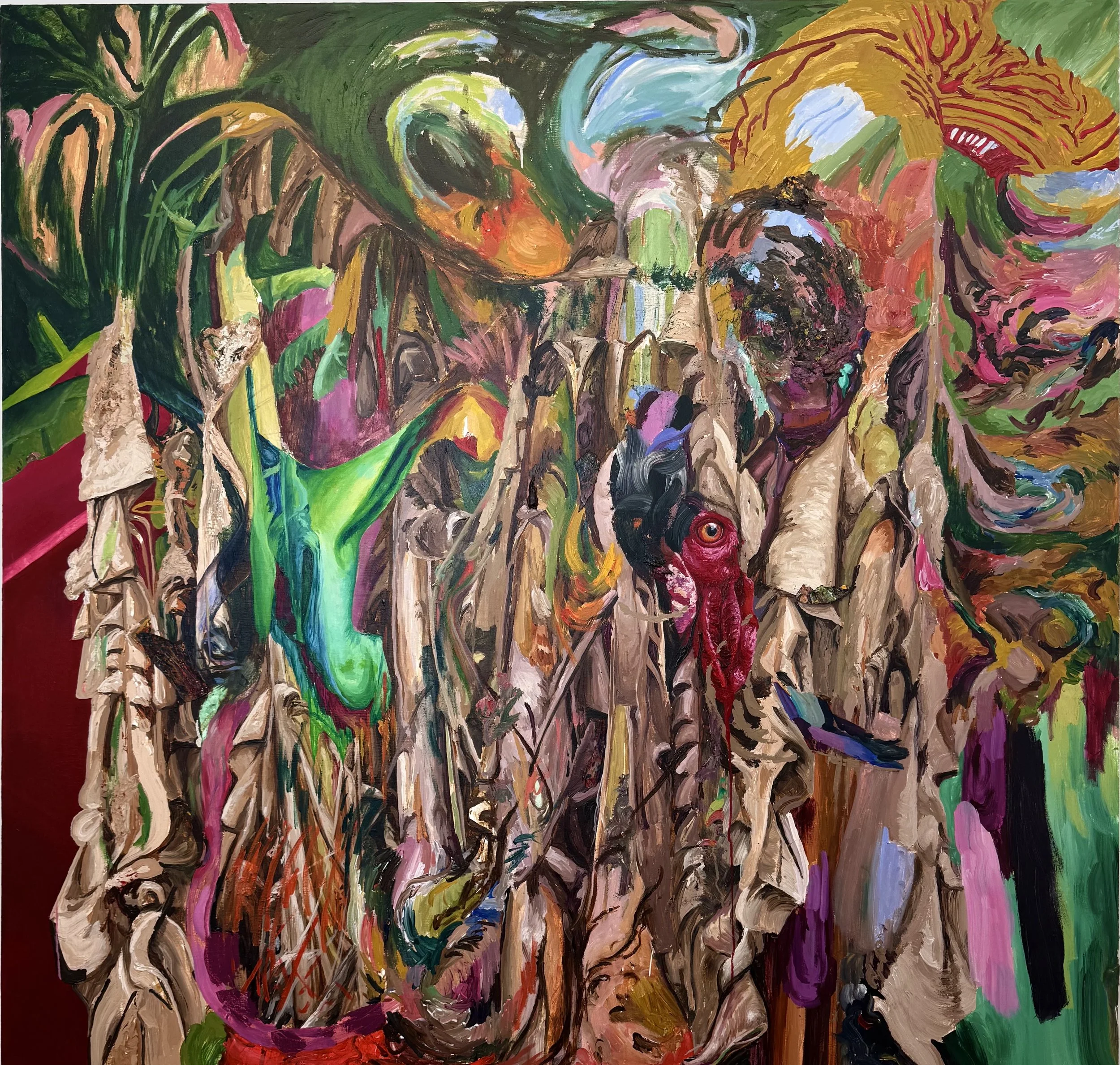 Two Vast and Trunkless Leg