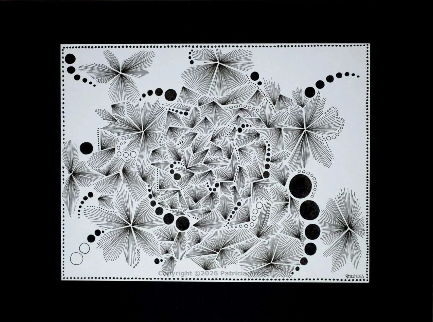 Eclosion 21x27,4 cm cadre 30x40 - 150€ -