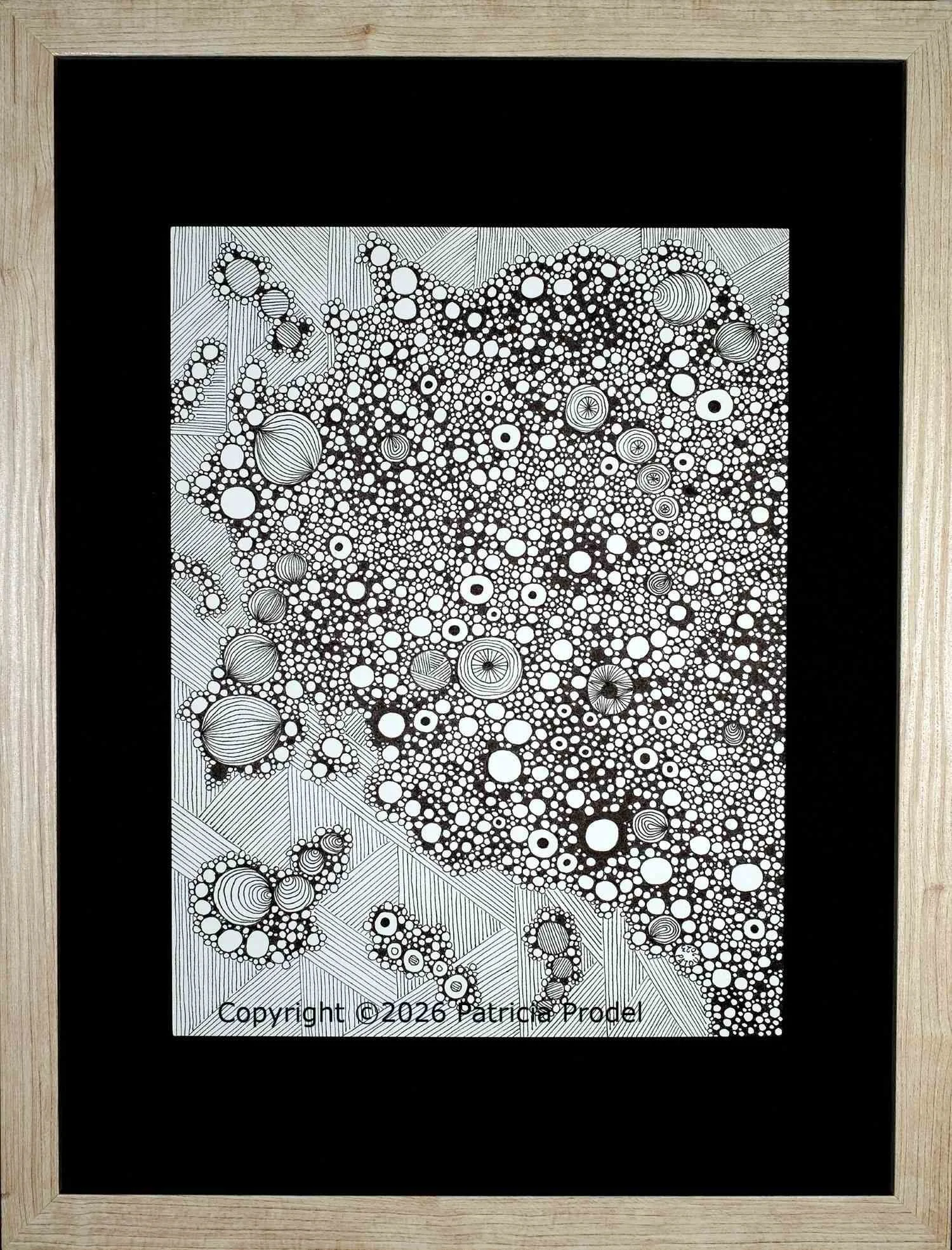 L'éveil 27,8x21 cm cadre 30x40 - 170€ -