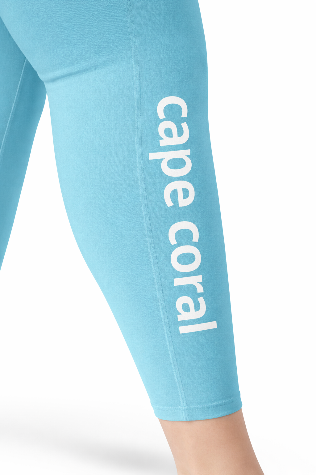 Cape Coral Leggings w/Pockets - Sky Teal