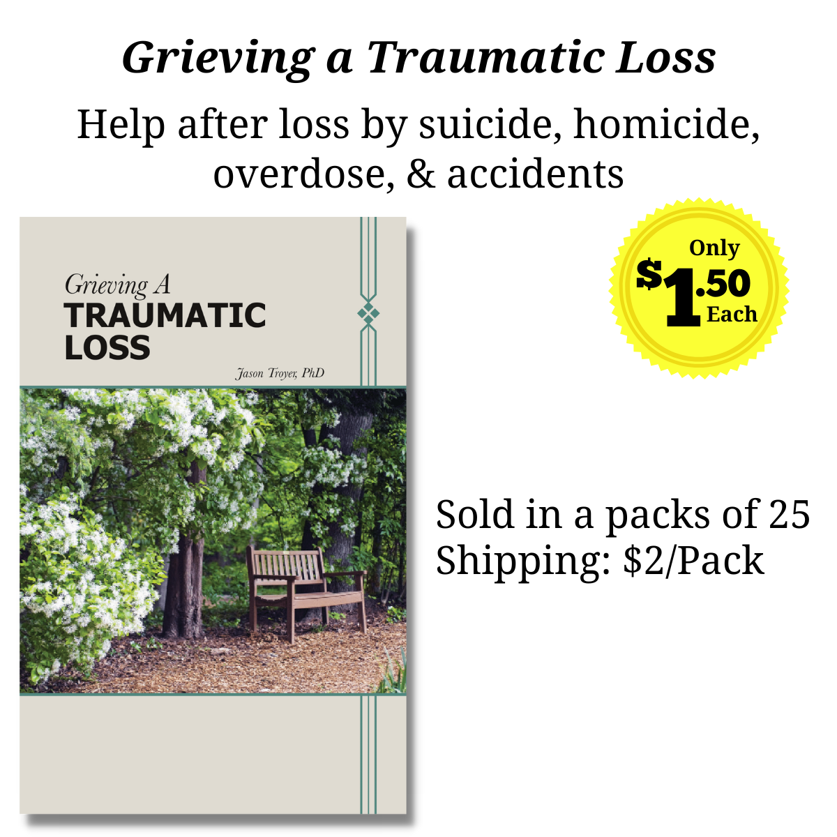 Grieving a Traumatic Loss (Pack of 25)