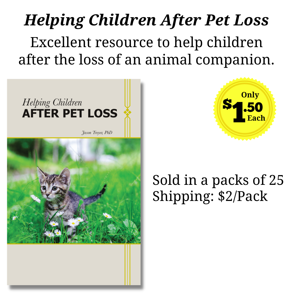 Helping Children After Pet Loss (Pack of 25)