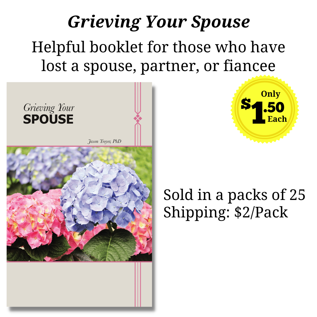 Grieving Your Spouse (Pack of 25)
