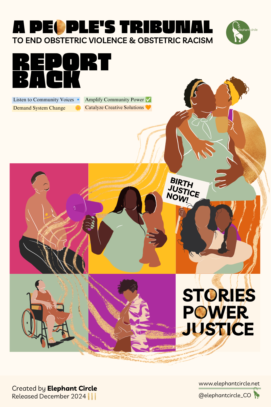 A People's Tribunal to end obstetric violence & obstetric racism report back