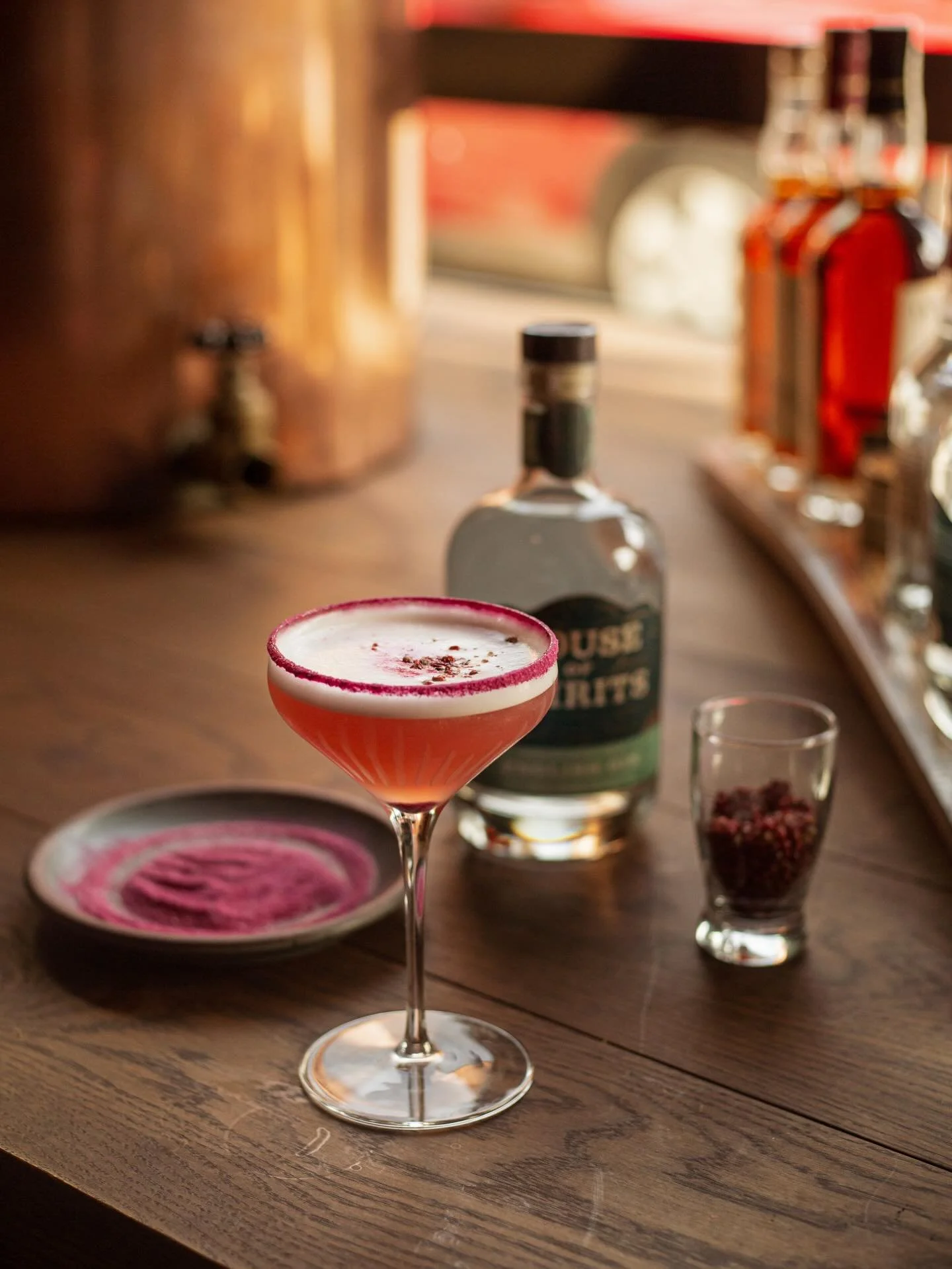 Bring your better half out to celebrate the love this weekend and try our signature cocktail &ldquo;all gussied up&rdquo;! 
House Gin, raspberry 
pink peppercorn 
syrup, lemon!

#VisitFranklin #HouseOfSpirits
 #VisitLeipersFork #LFDistillery