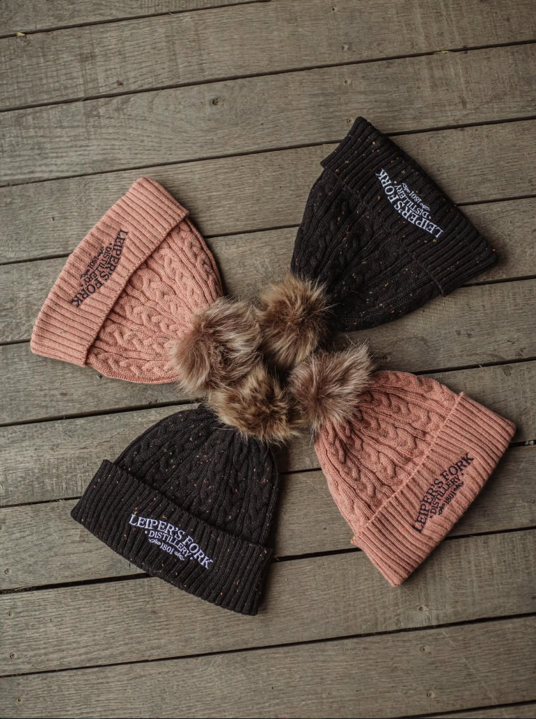 Leiper's Fork Distillery Pom Beanie
