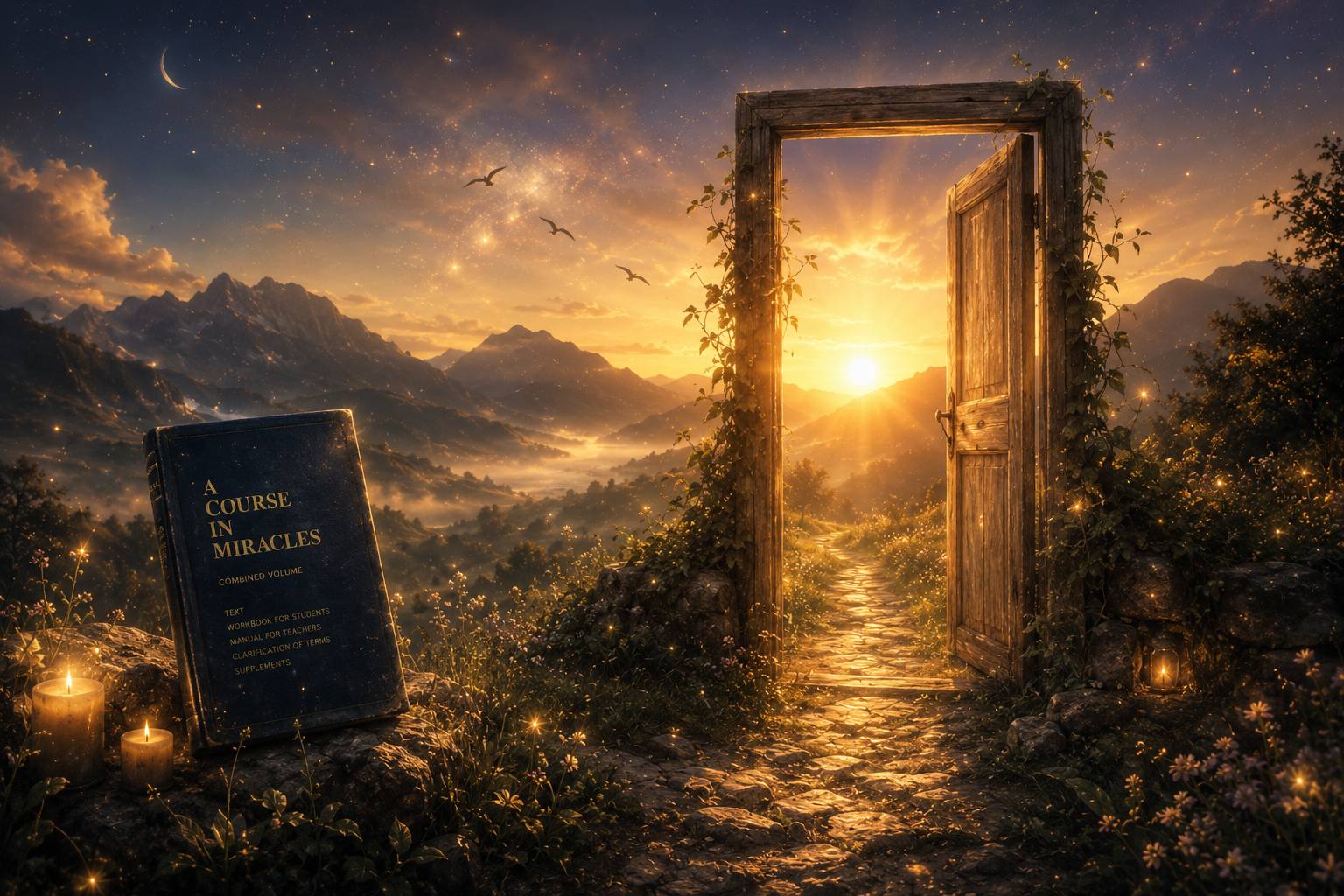 The Light Has Come — A Course in Miracles Winter Solstice Retreat Spain