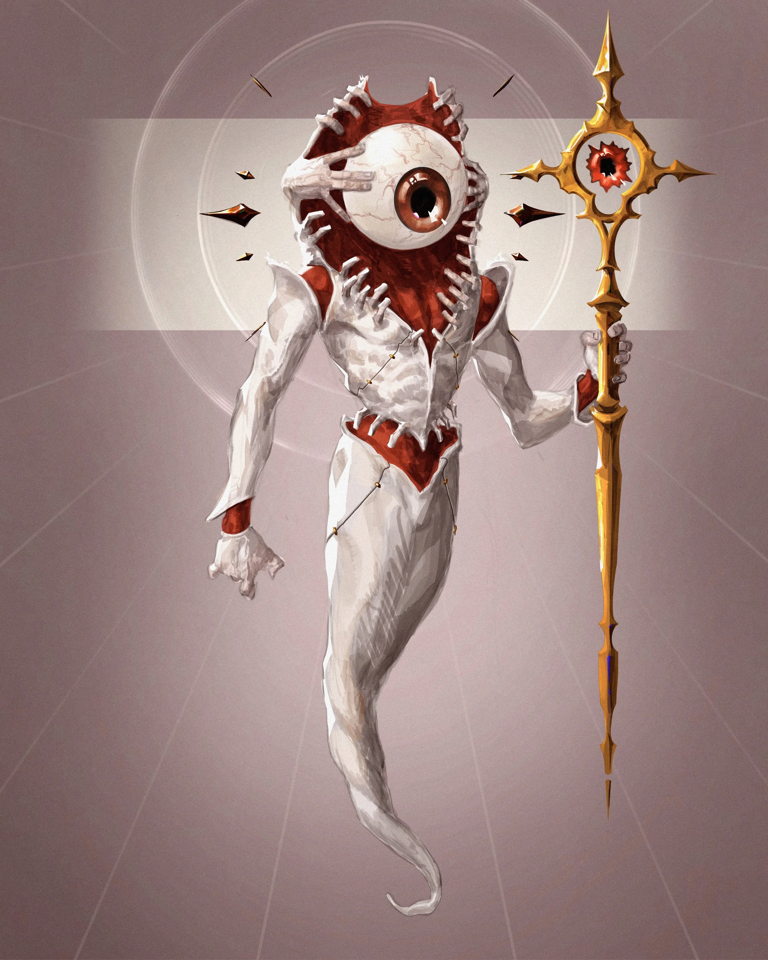 Watcher type creature Design