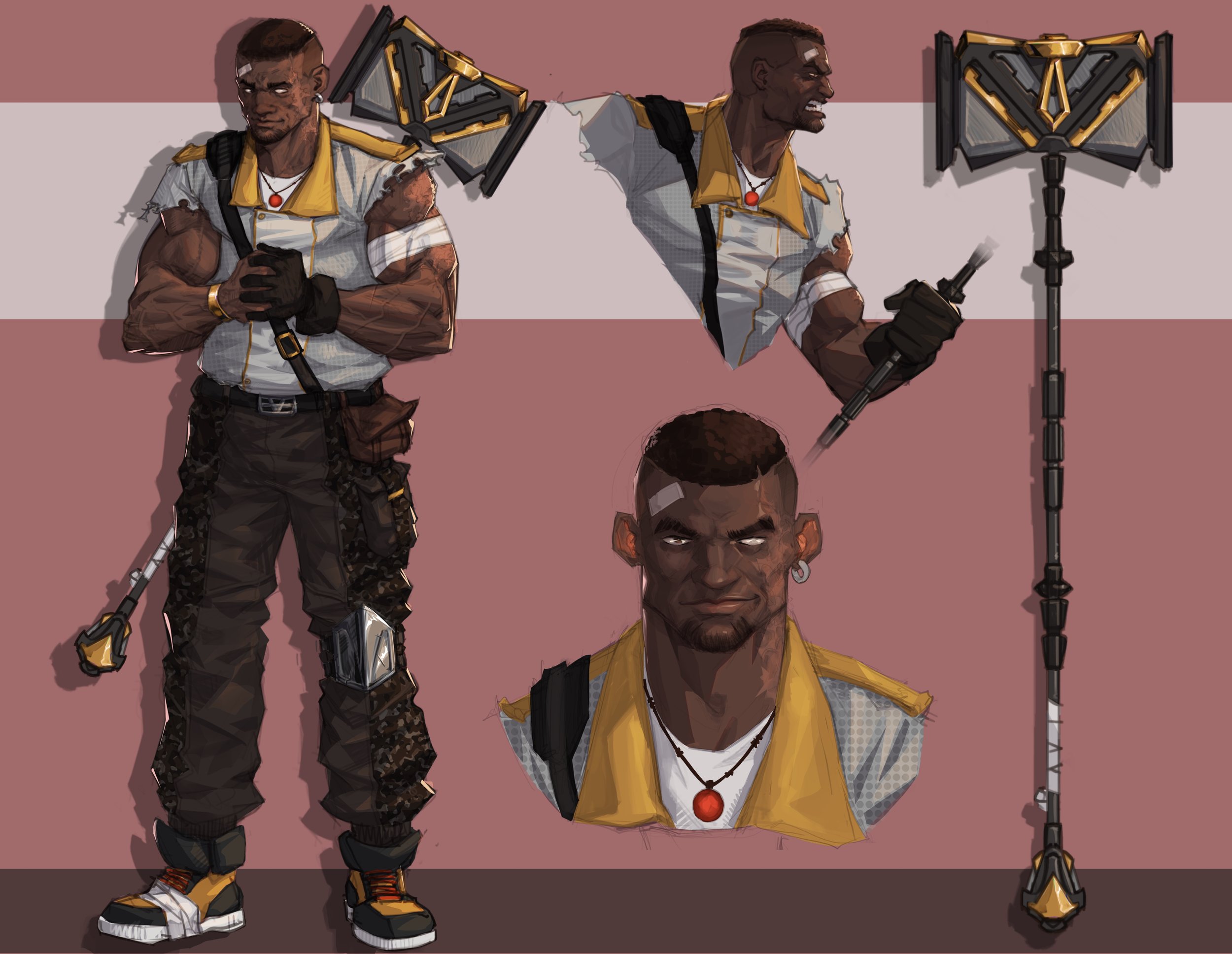 Brute Character Design Sheet 