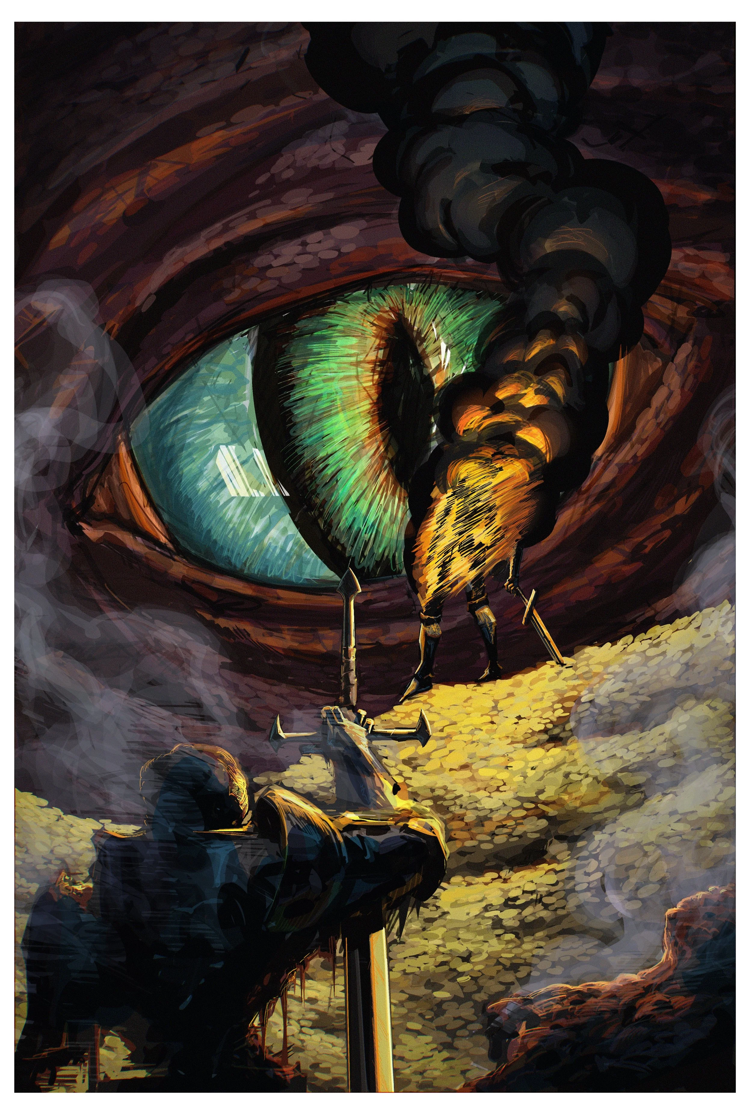 Triptych titled 'Nightmares'