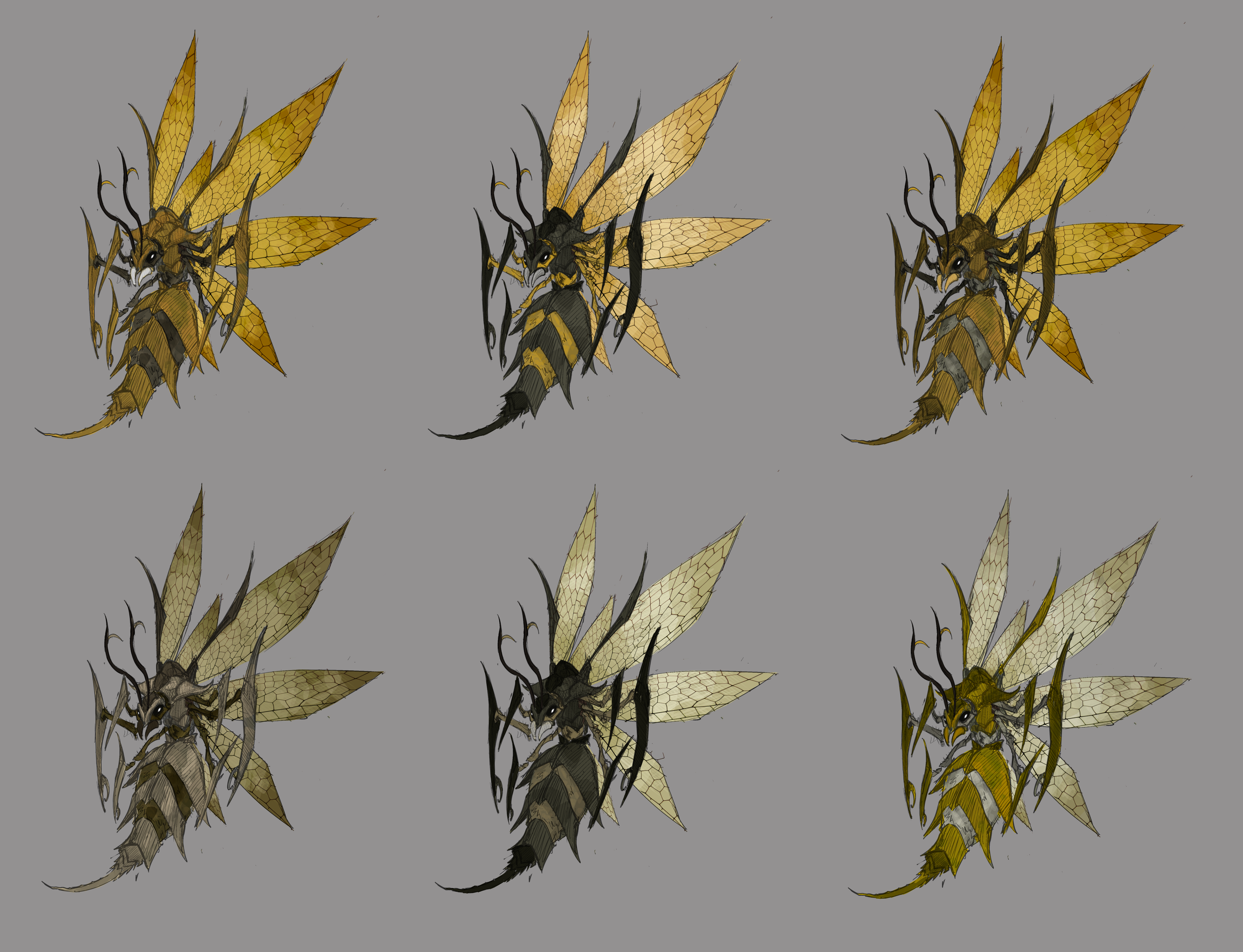 Enemy Creature Design Exploration