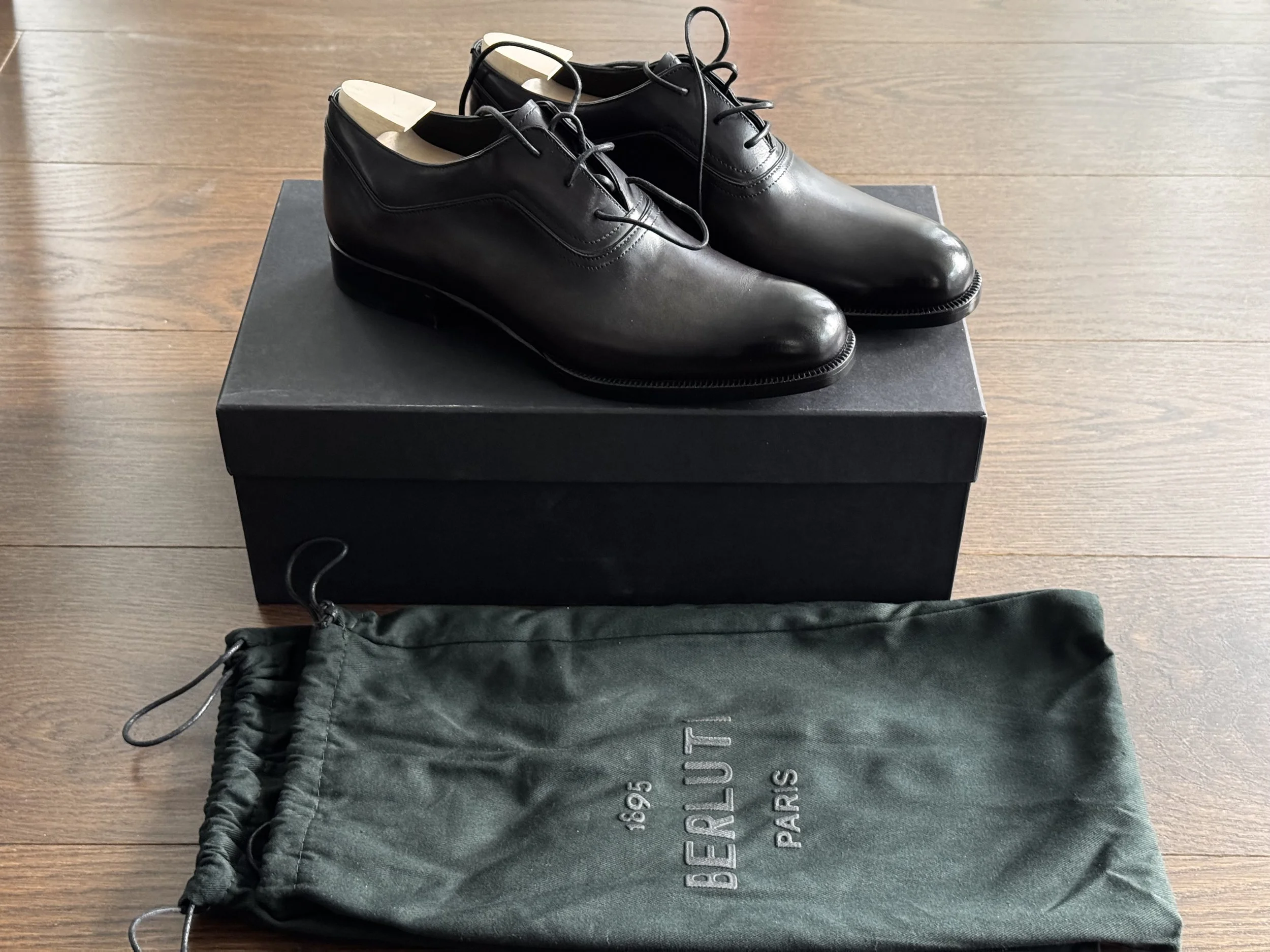 Berluti Caviar Oxfords
