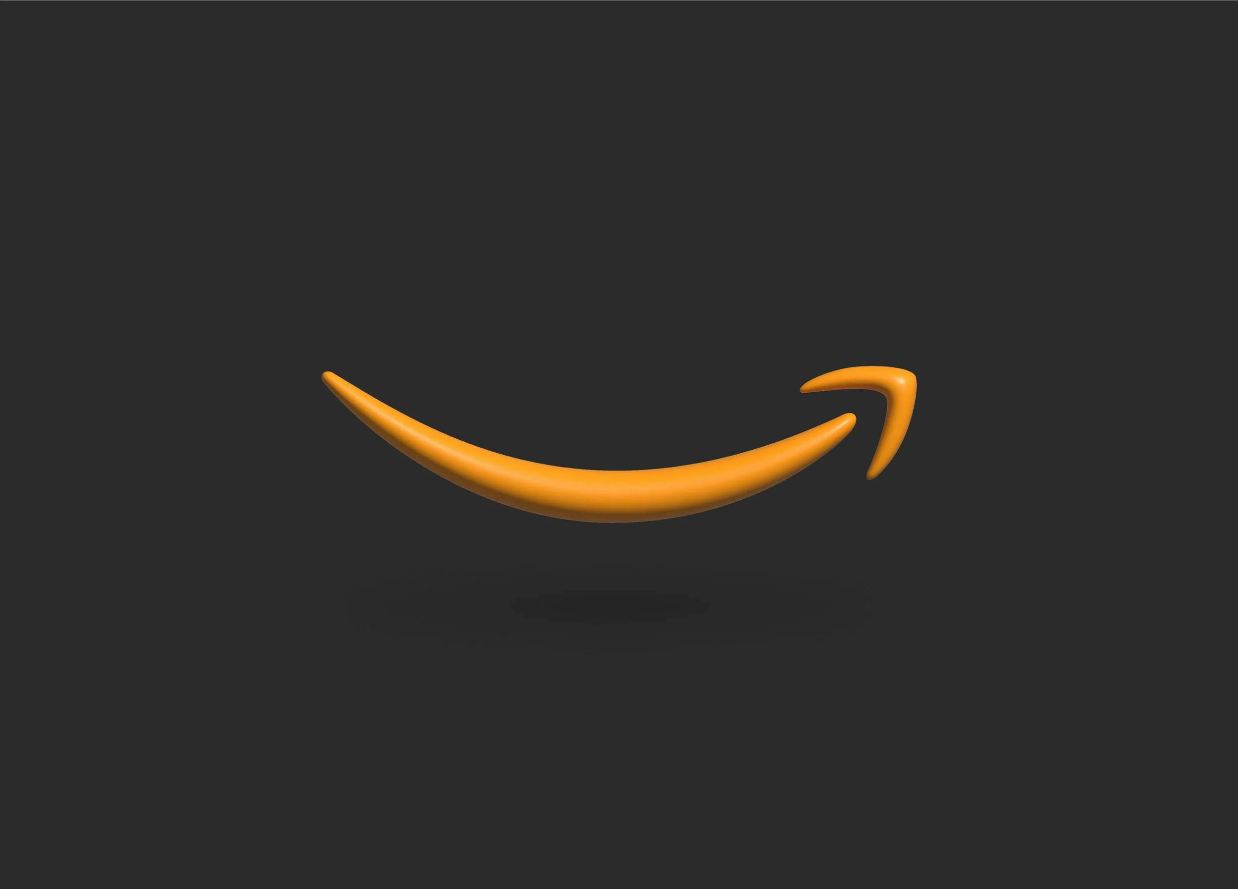 The logo of Amazon
