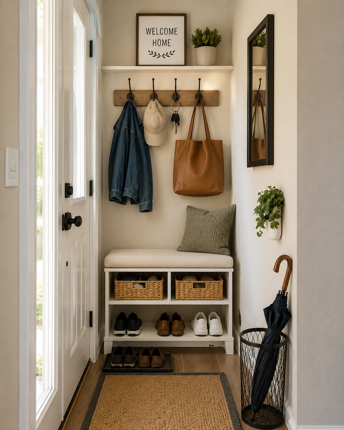 Small Entryway Storage Ideas for Busy Families