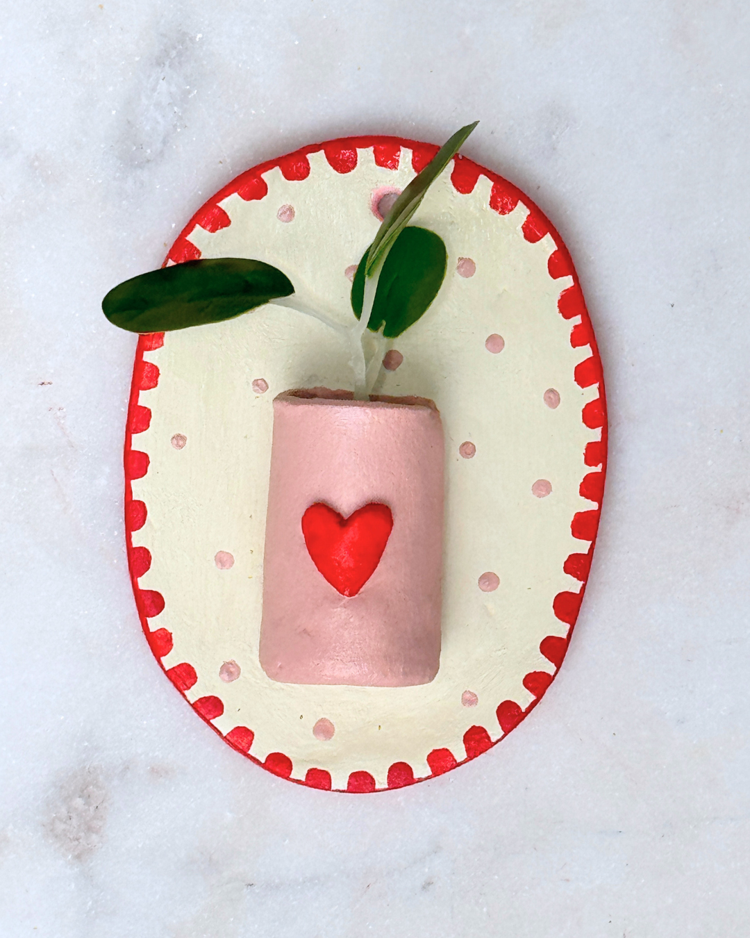 The Polka Dot Love Tiny Vase