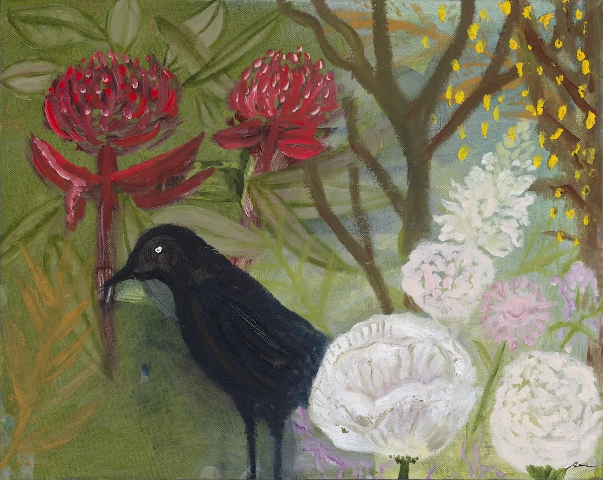 Waratahs. Oil on Canvas.