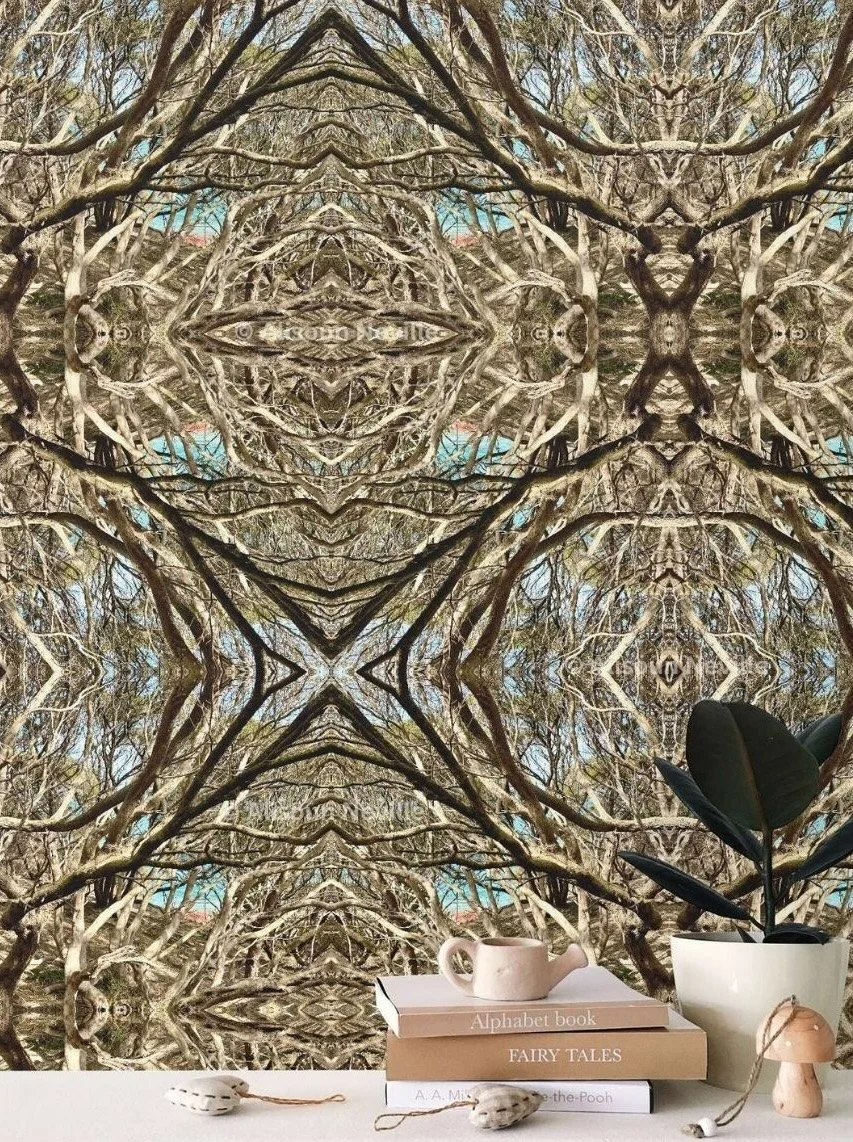 Woven Time — Wallpaper Repeat