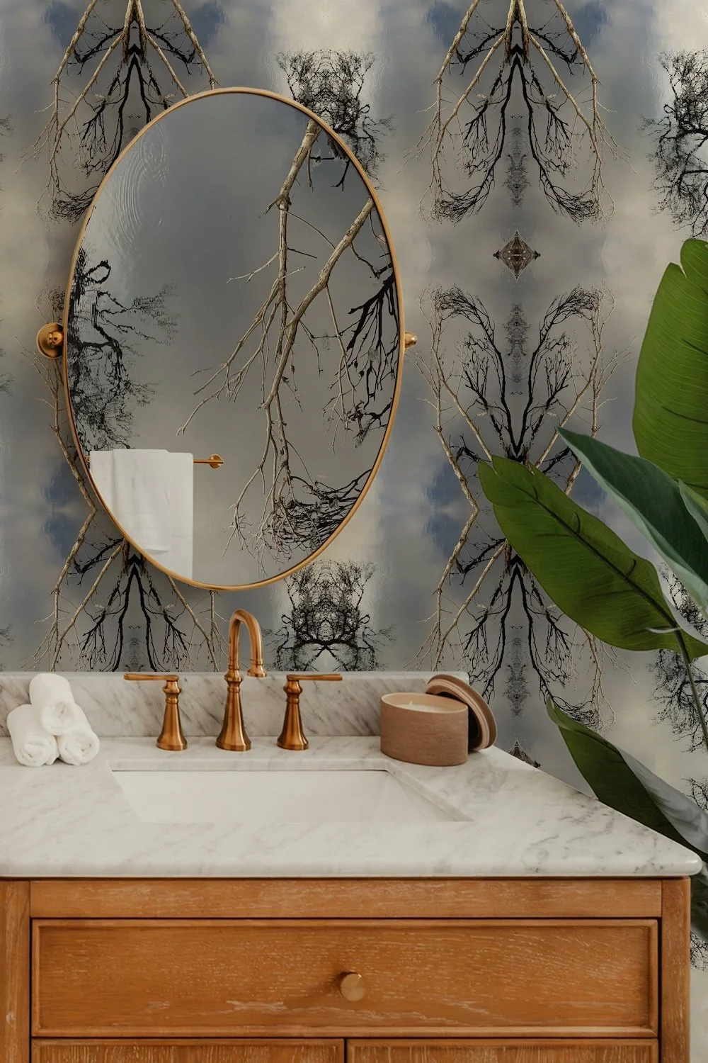 Silver Wallpaper by Artful Weave Bathroom Vanity Mockup.jpg