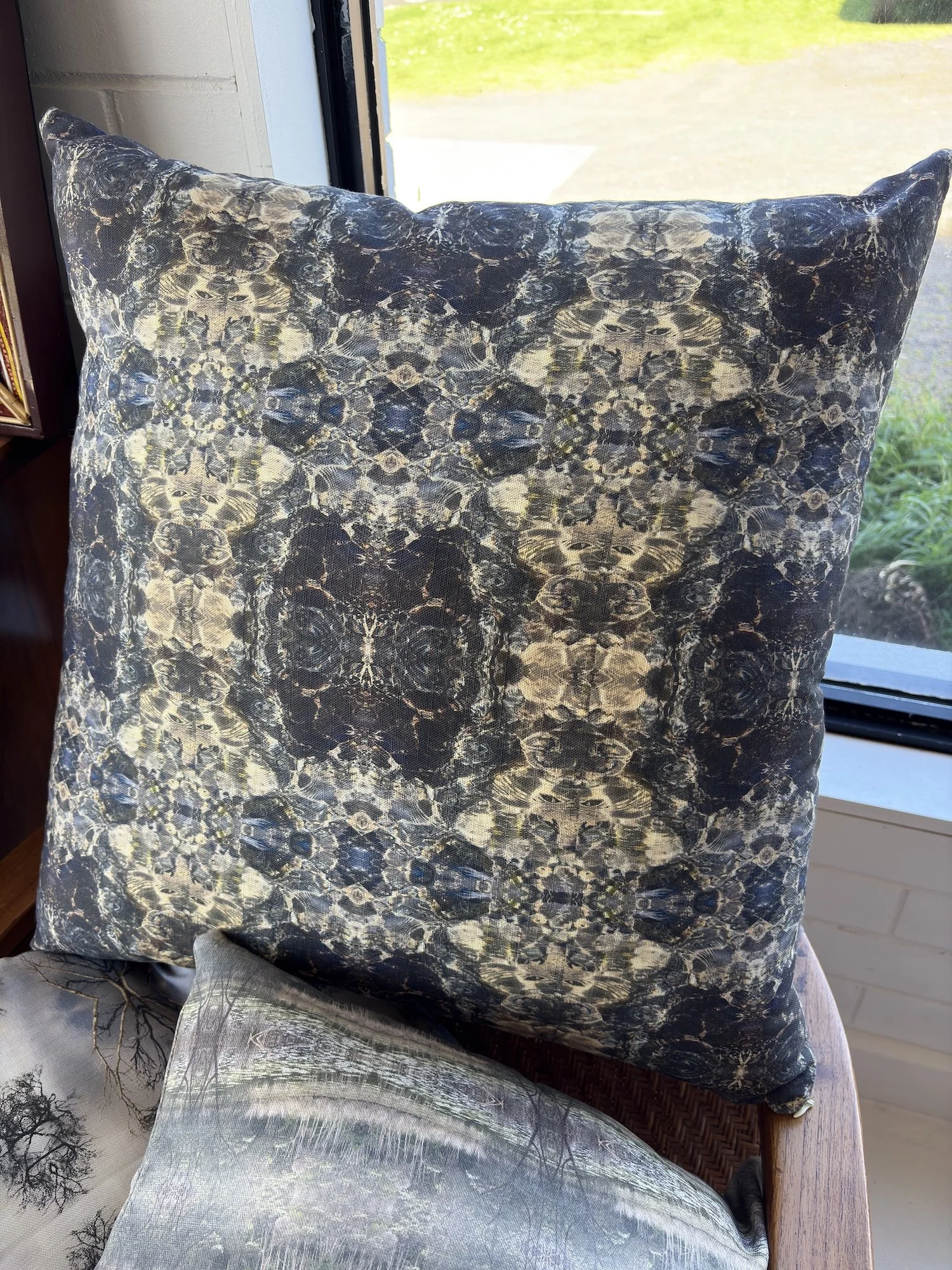Blue Diamond Cushion.JPG