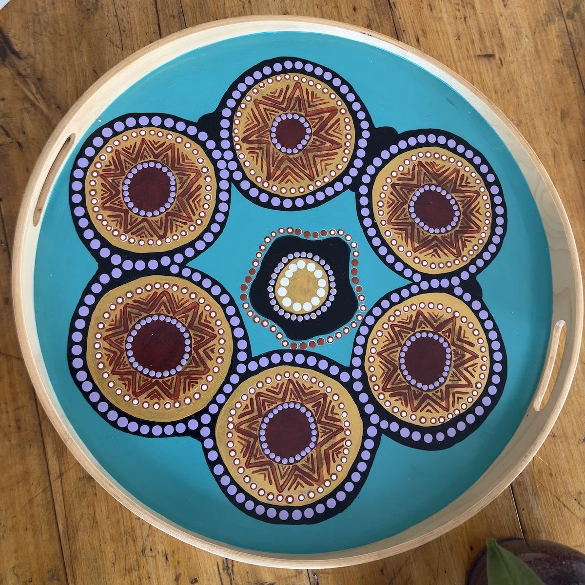 Painted Platter — Melissa McDevitt-Weston