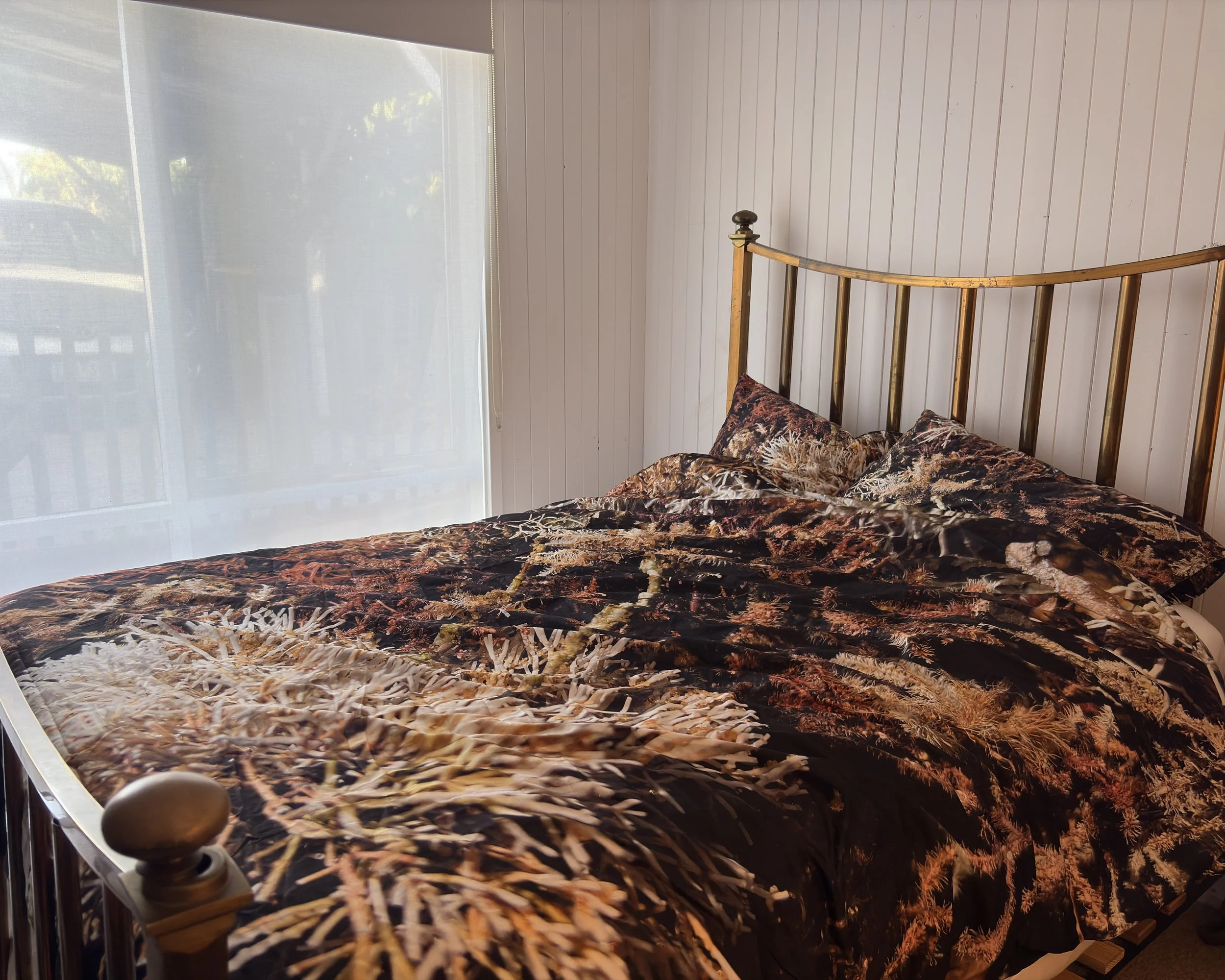 Salt Flowers Doona Cover