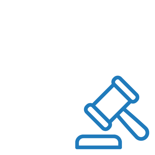 Icon representing real estate law services