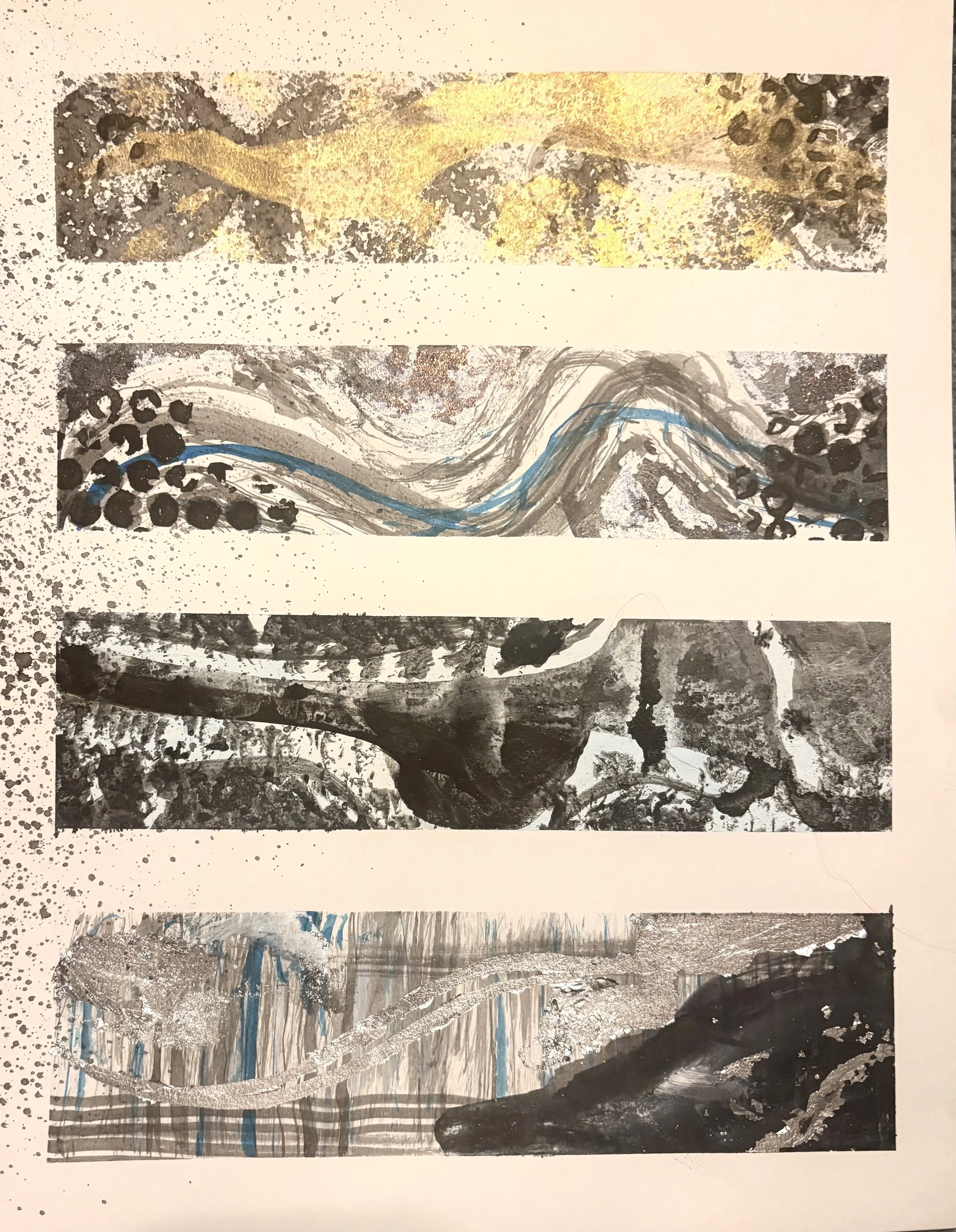 Mixed Media Study 
on Mixed Media Paper
11x14 Inches
2026