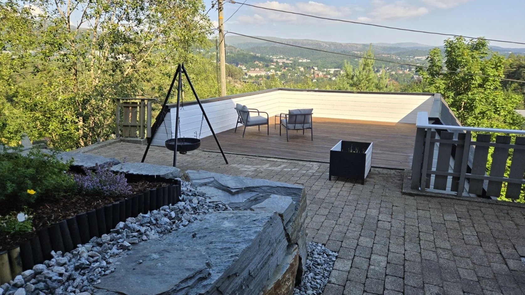 View from the entrance