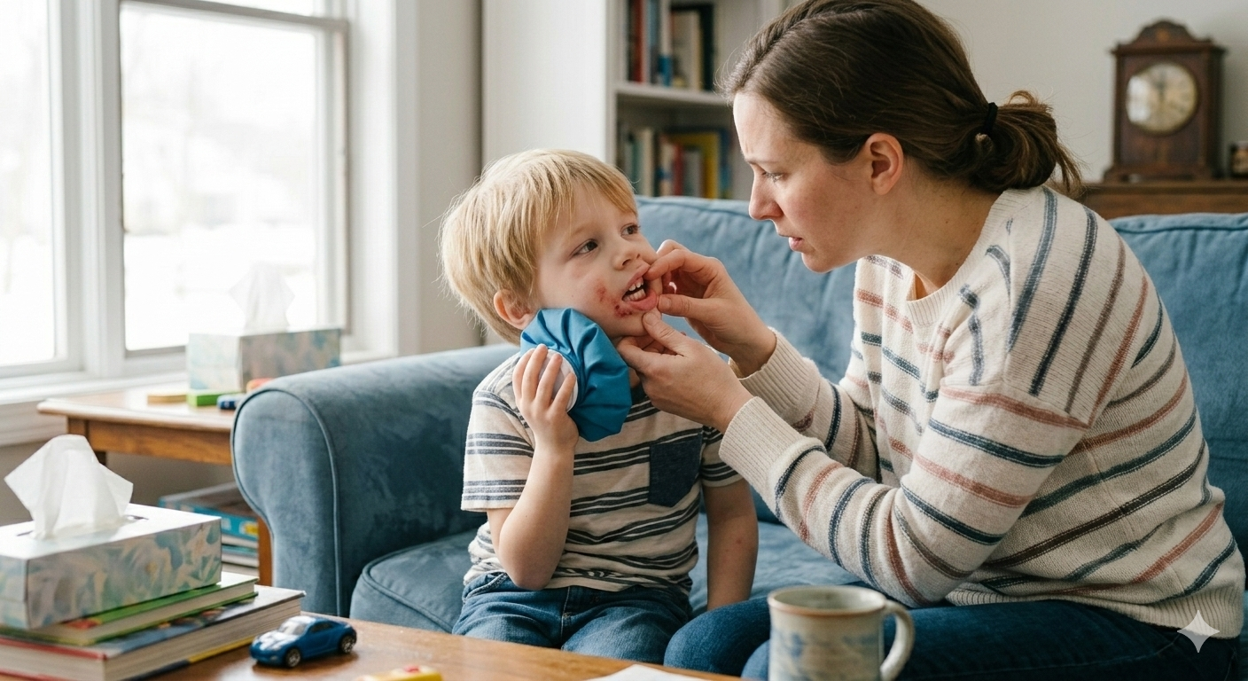 ¿Qué hacer si un niño se golpea un diente?