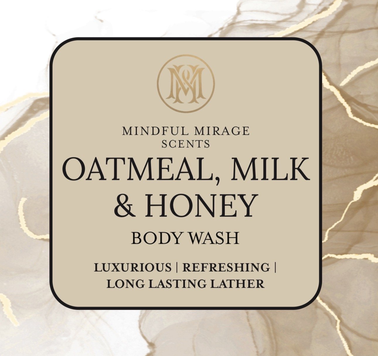 Oatmeal milk & Honey- Body wash