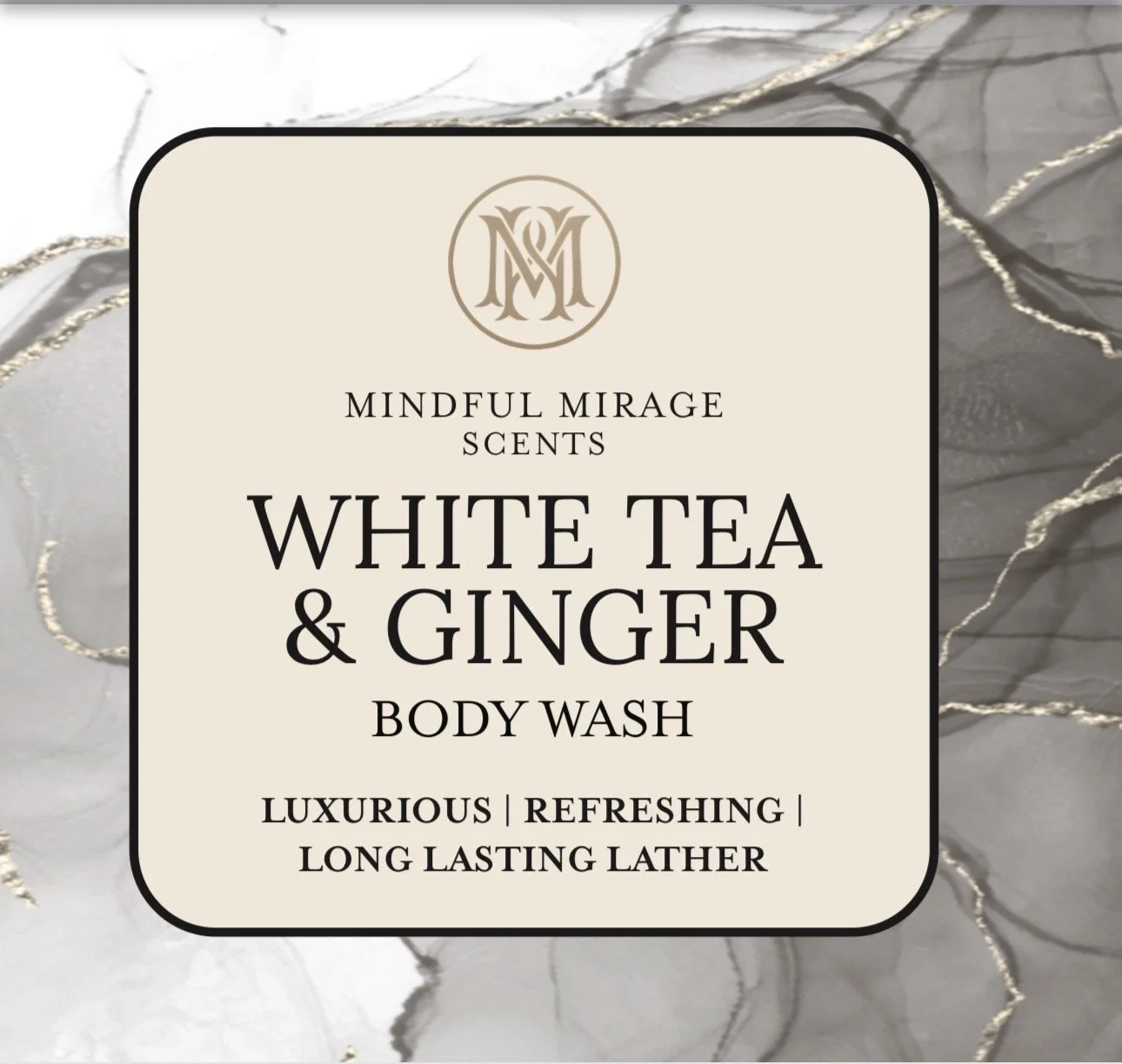 White tea and Ginger- Body Wash