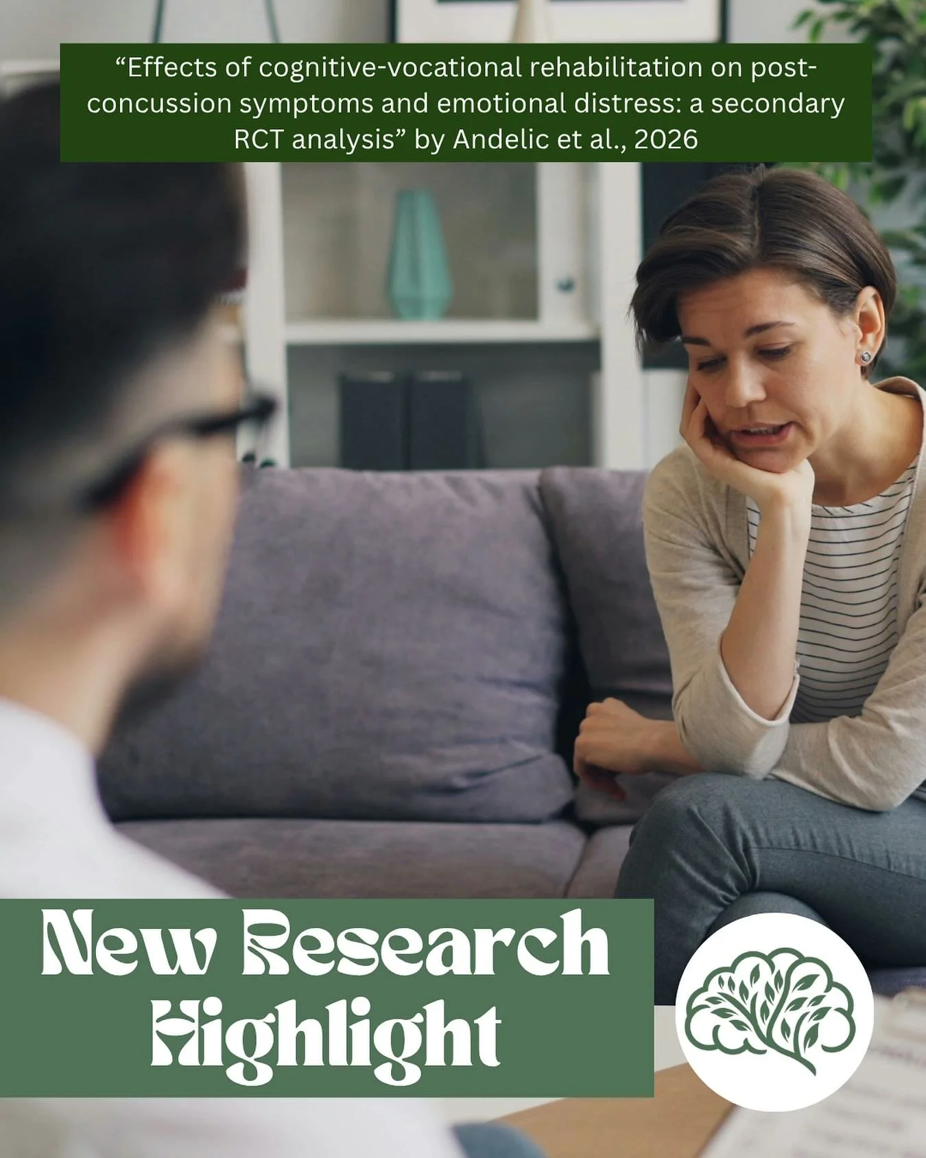 This paper was published April 19, 2026 by authors Andelic et al., and explores what the long term effects of a combined Compensatory Cognitive Training and Supported Employment (CCT-SE) intervention is on individuals with mild-to-moderate traumatic 
