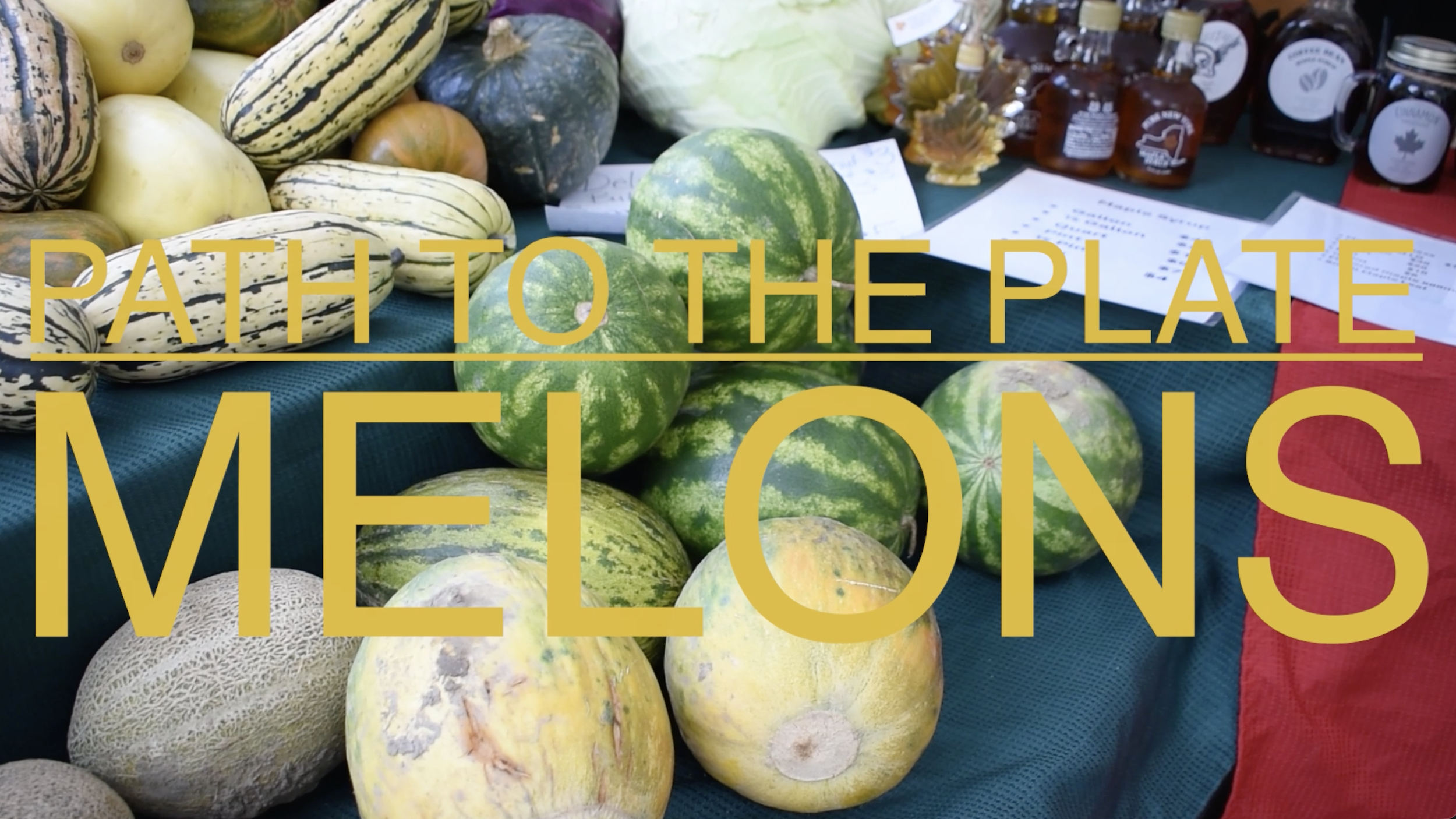 The Path to Plate: Melons
