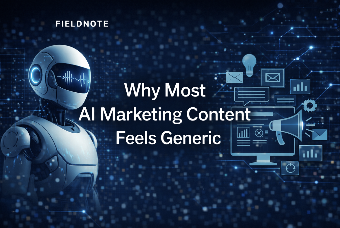 Why Most AI Marketing Content Still Feels Generic