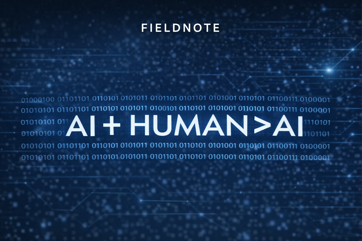 AI + HUMAN > AI