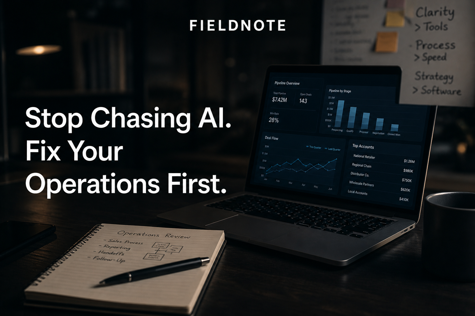 Stop Chasing AI. Fix Your Operations First. 