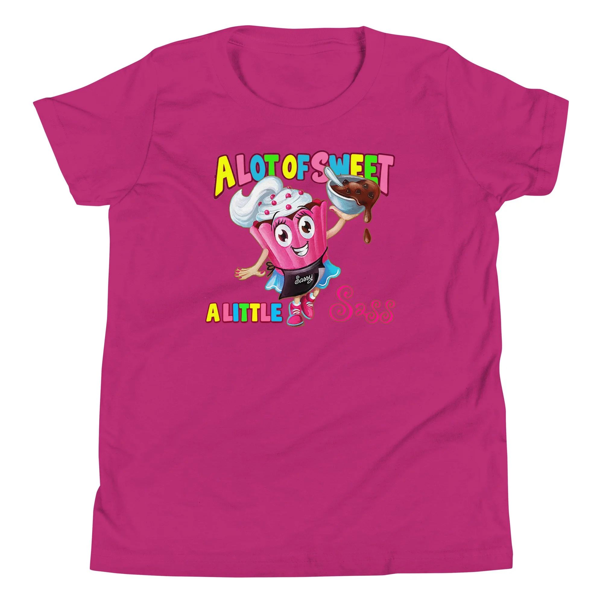 Sassy “A Lot of Sweet, a Little Sass” Youth T-Shirt