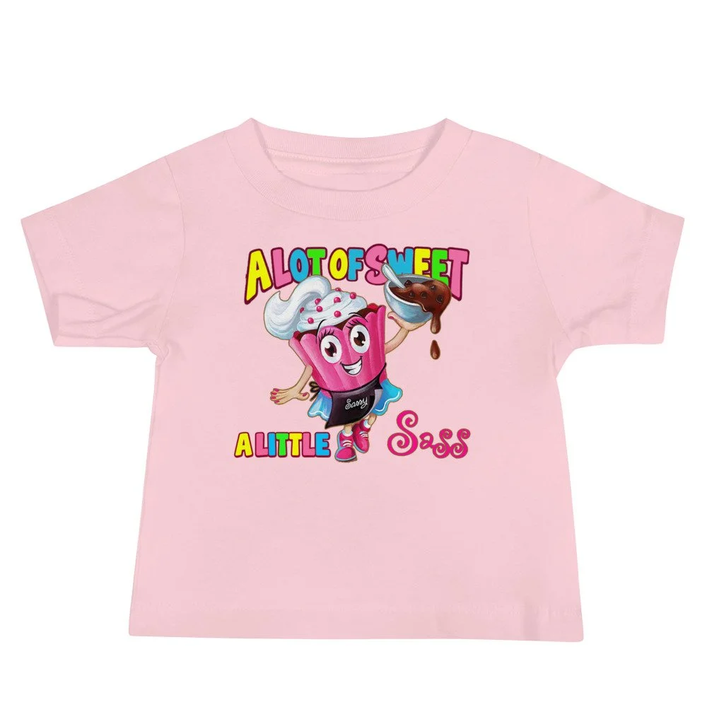 Sassy “A Lot of Sweet, a Little Sass” Infant T-Shirt