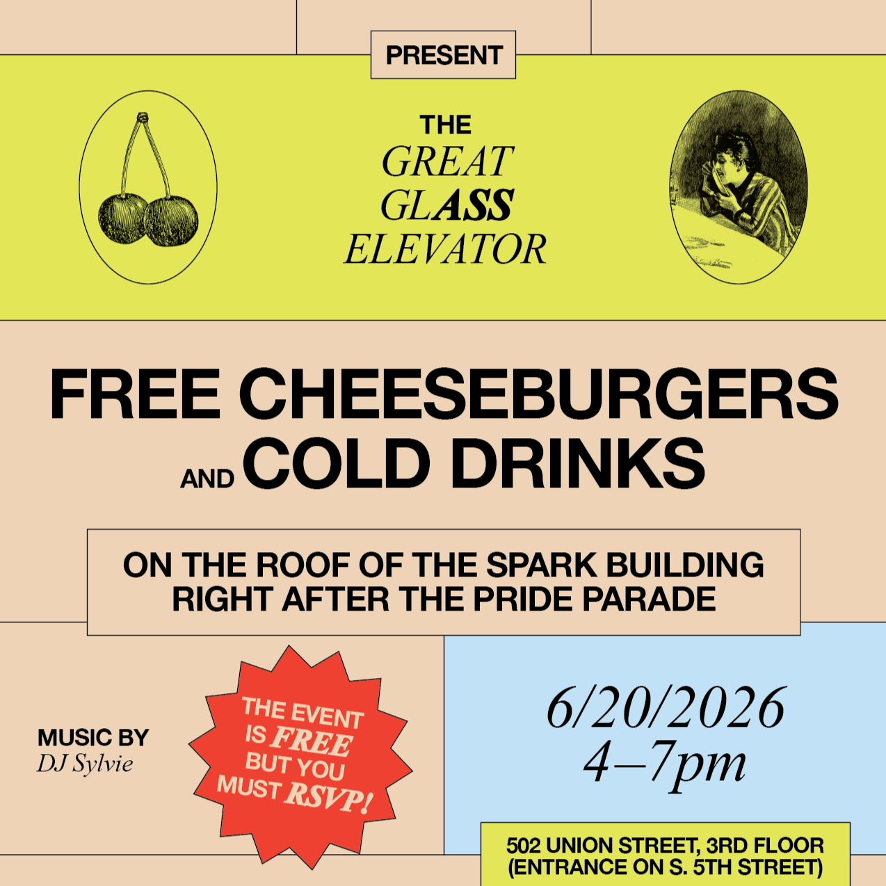 The Great glASS Elevator Pride Party